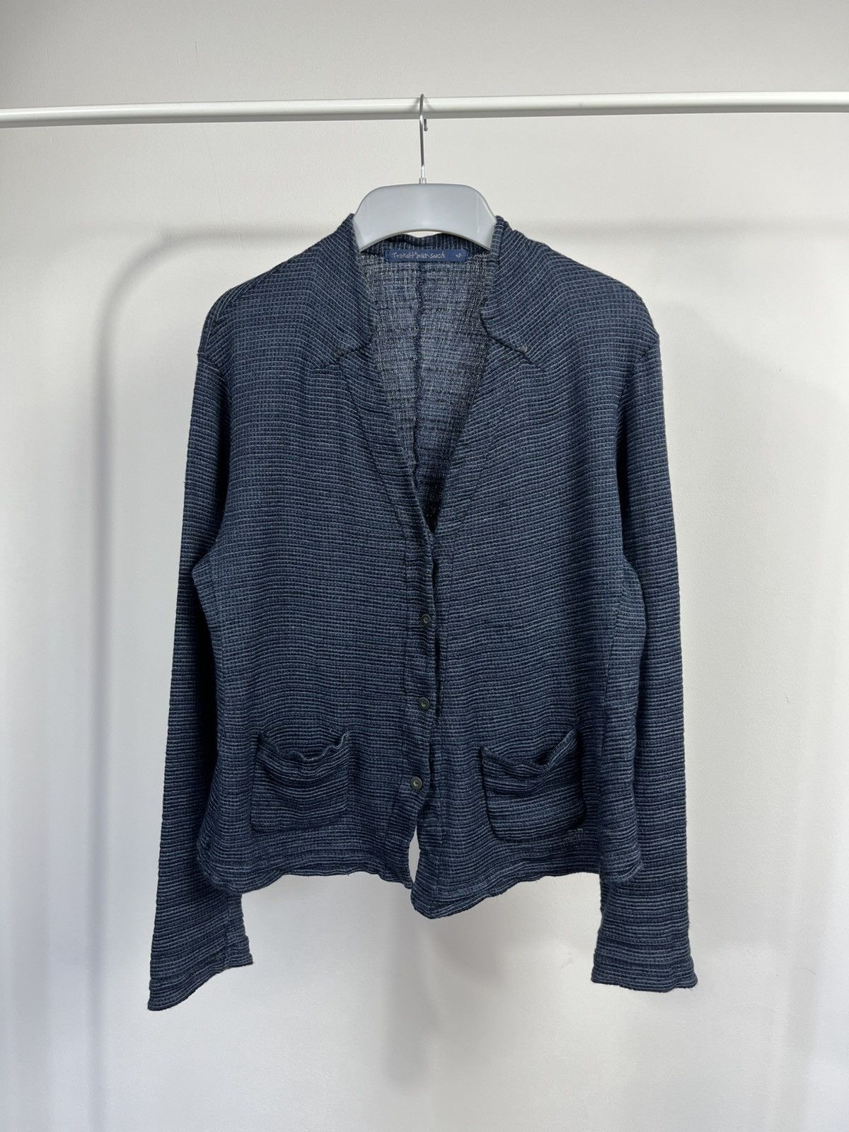 Transit Transit Par-Such Textured Linen Cotton Knit Cardigan Italy Size S / US 4 / IT 40 - 1 Thumbnail