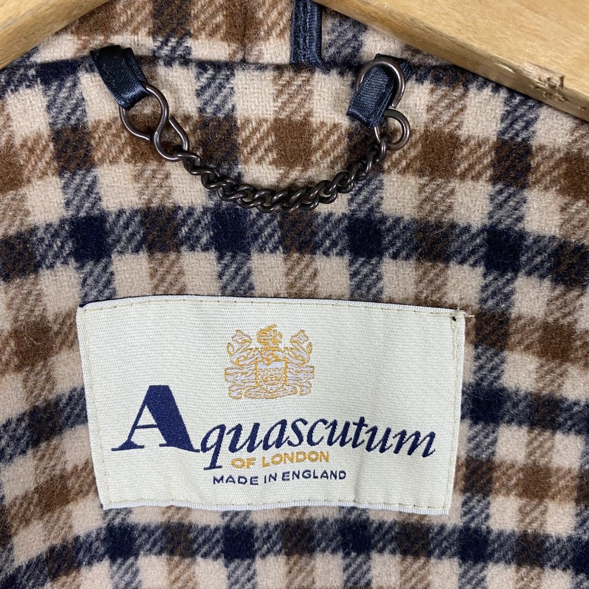Aquascutum Vintage Aquascutum Of London Hoodie Wool Toggle Button Size US M / EU 48-50 / 2 - 6 Thumbnail
