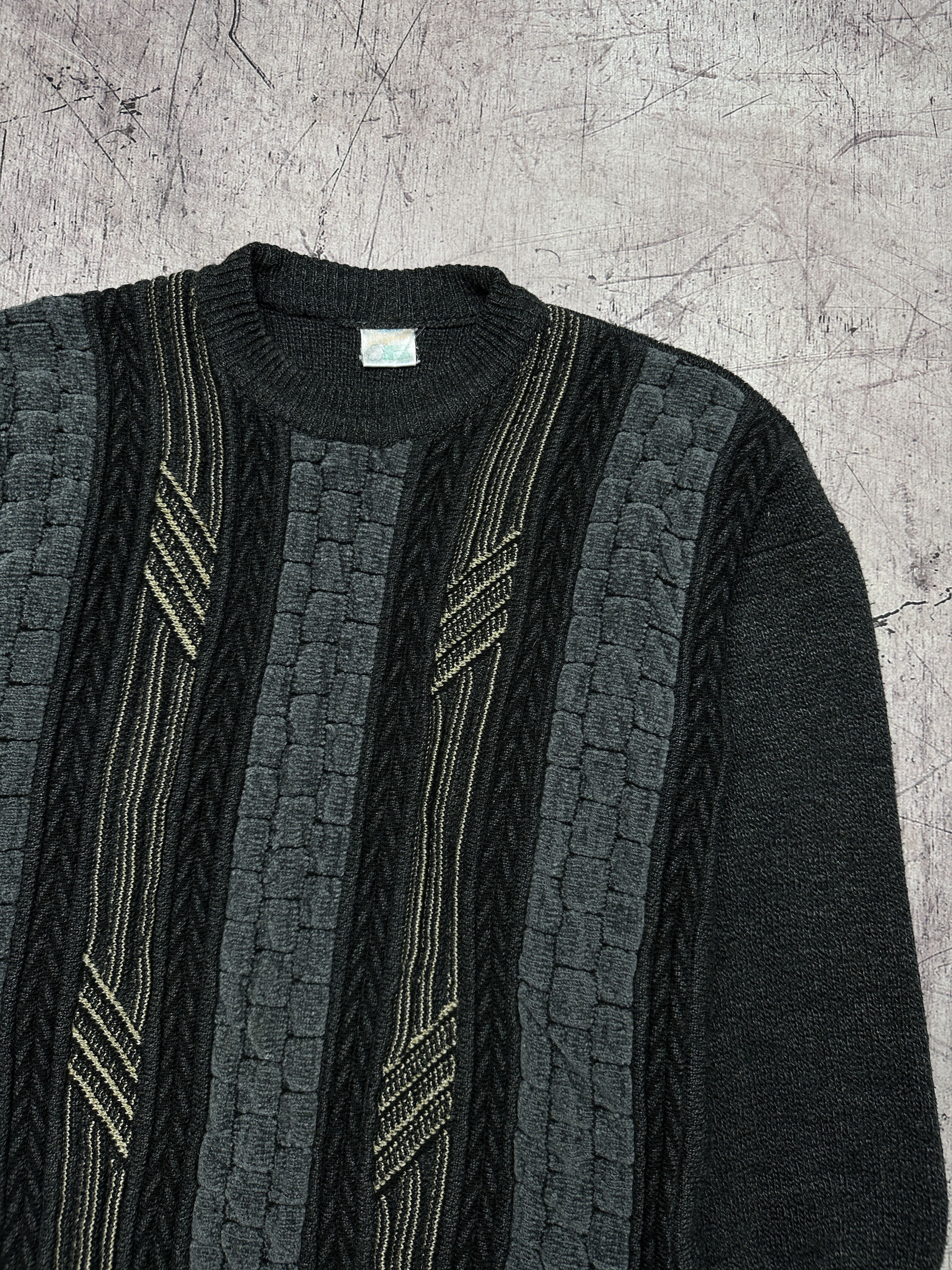 Vintage Vintage 90s Mens Coogi Style Textured Biggie Cozy Sweater Size US L / EU 52-54 / 3 - 2 Thumbnail