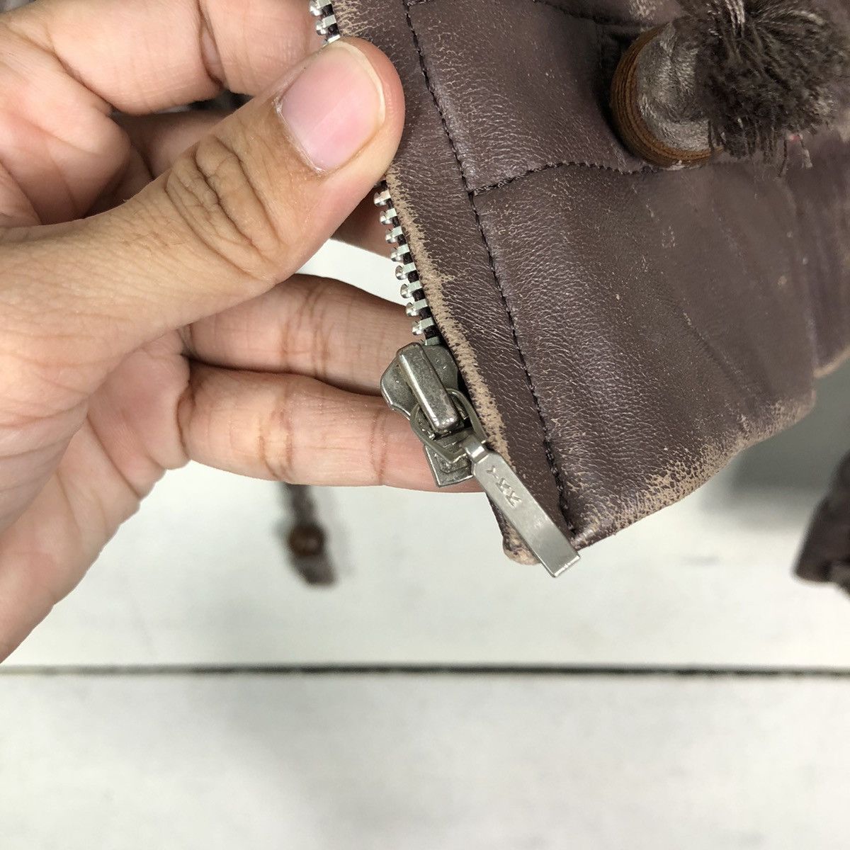 Japanese Brand 📌Cropped Genuine Leather Jacket Biker Josephine Size US M / EU 48-50 / 2 - 17 Thumbnail