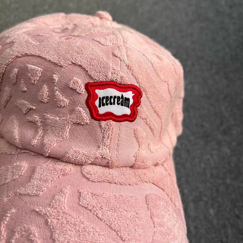 Billionaire Boys Club Running Dog Towel Fabric Curved Brim Baseball Cap Q7 Size ONE SIZE - 6 Thumbnail