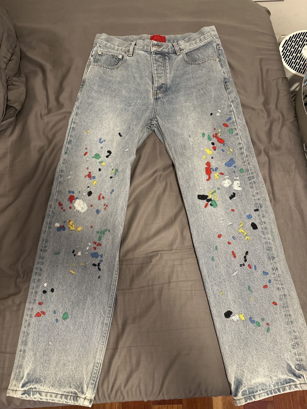 Fugazi Fugazi Paint Splatter Jean | Grailed