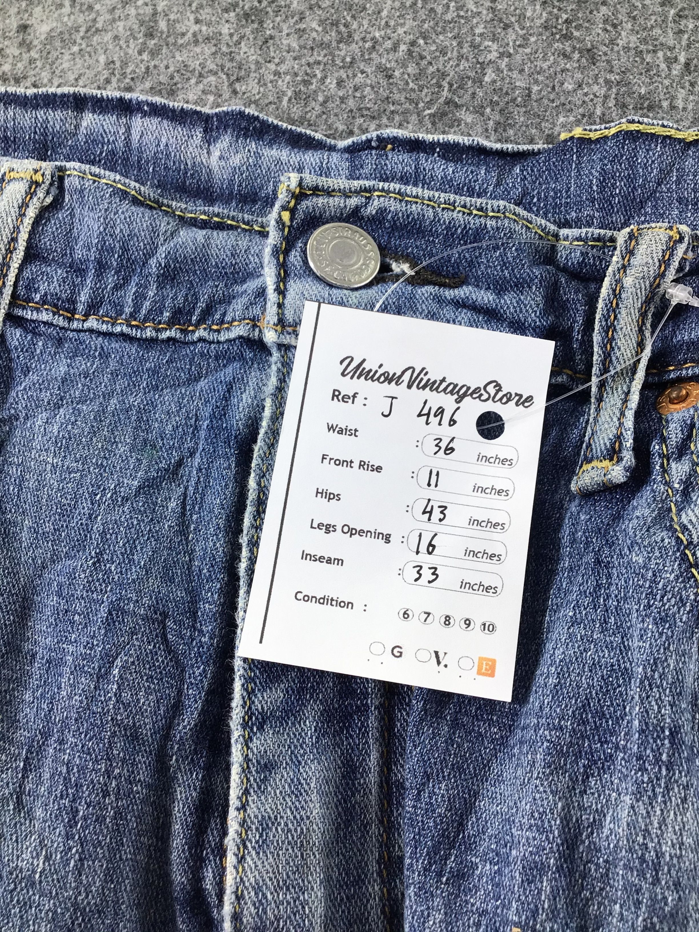 Levi's Vintage Levis 514 Jeans-J496 Size US 36 / EU 52 - 14 Thumbnail