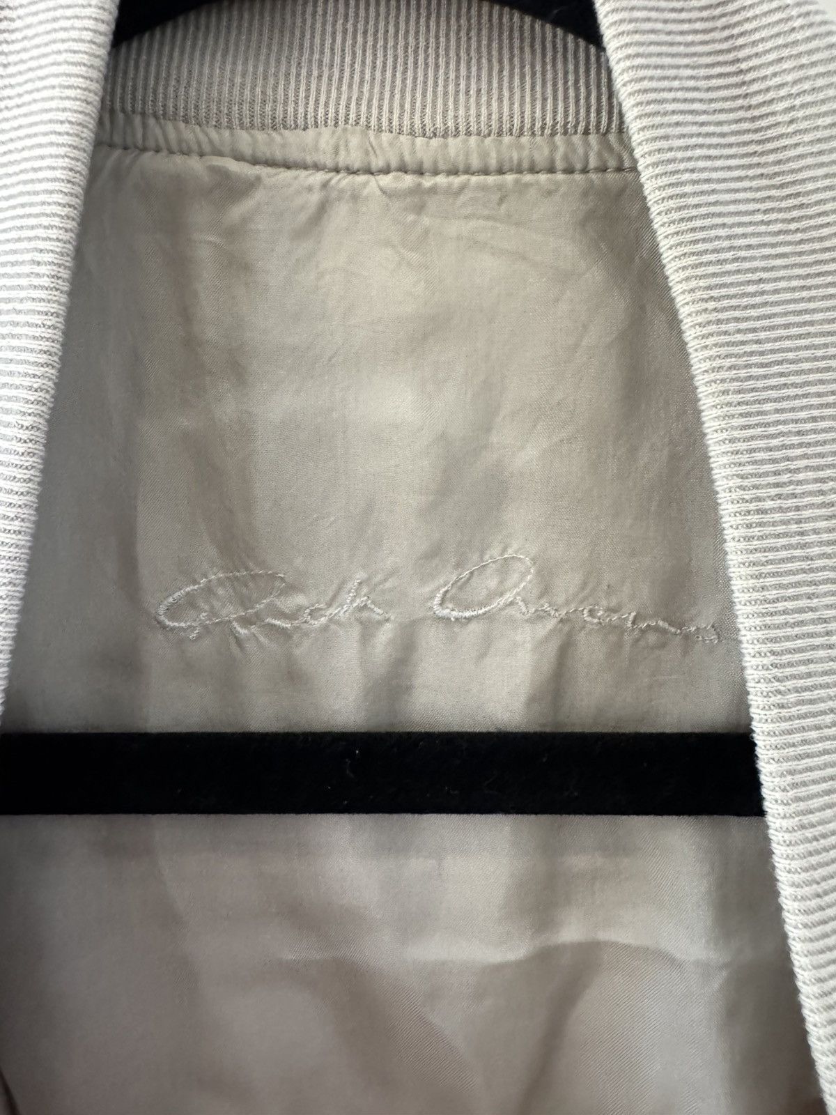 Rick Owens Rick Owens SS14 VICIOUS Blistered Lamb Leather Bomber Jacket Size S / US 4 / IT 40 - 4 Thumbnail