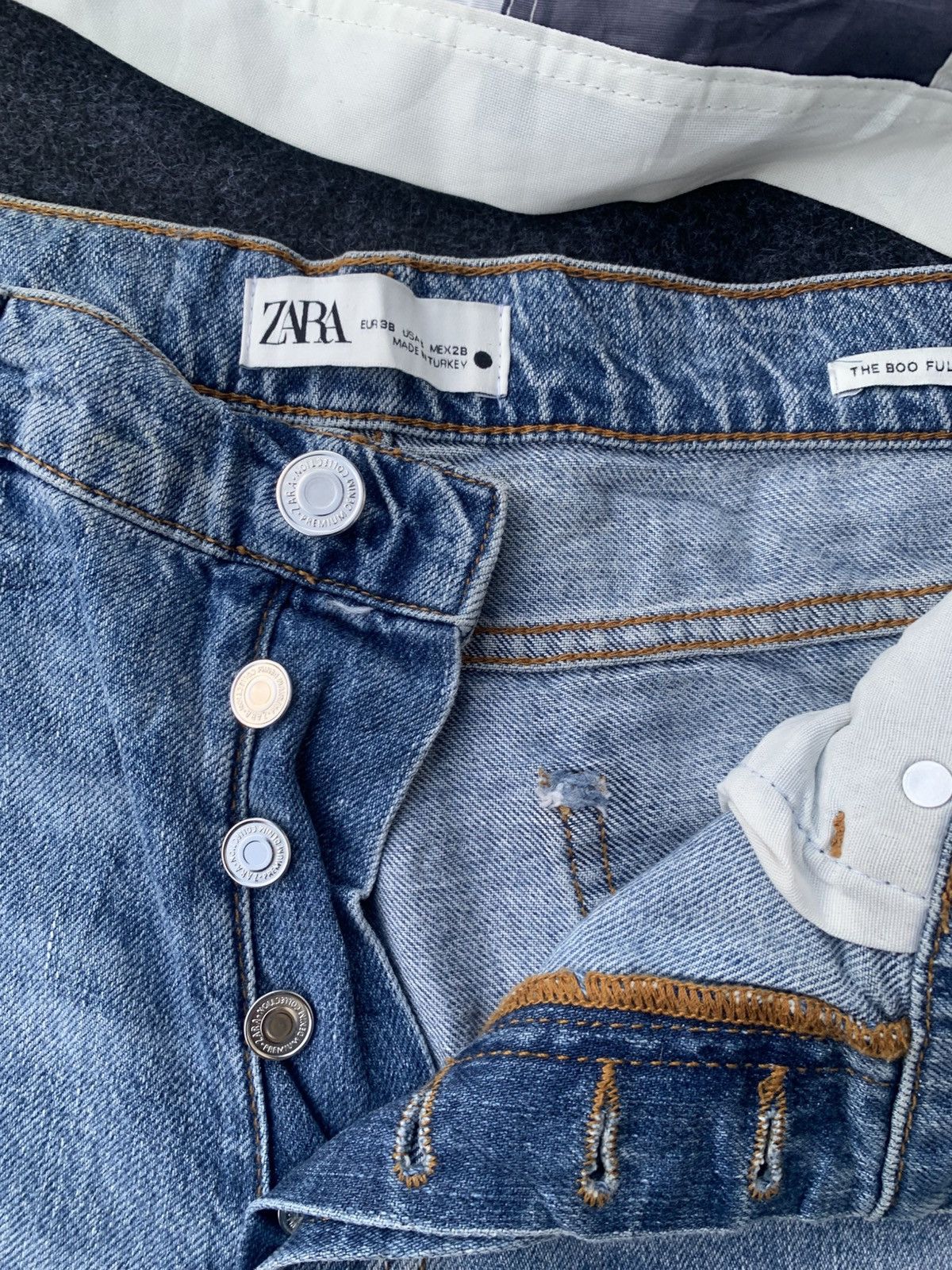 Zara Baggy Zara jeans. Size US 30 / EU 46 - 7 Thumbnail