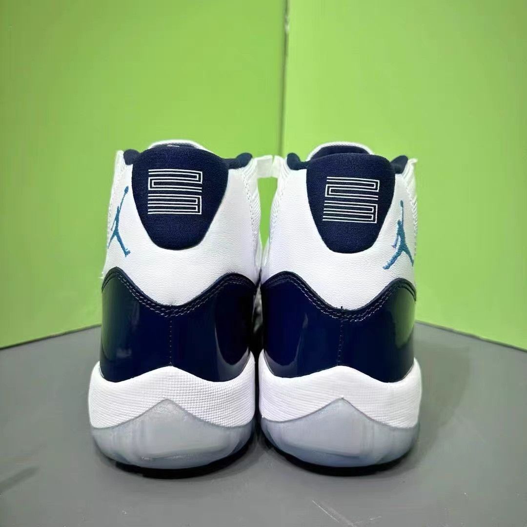Jordan Brand Air Jordan 11 UNC Basketball Shoes K15 Size US 11 / EU 44 - 6 Thumbnail