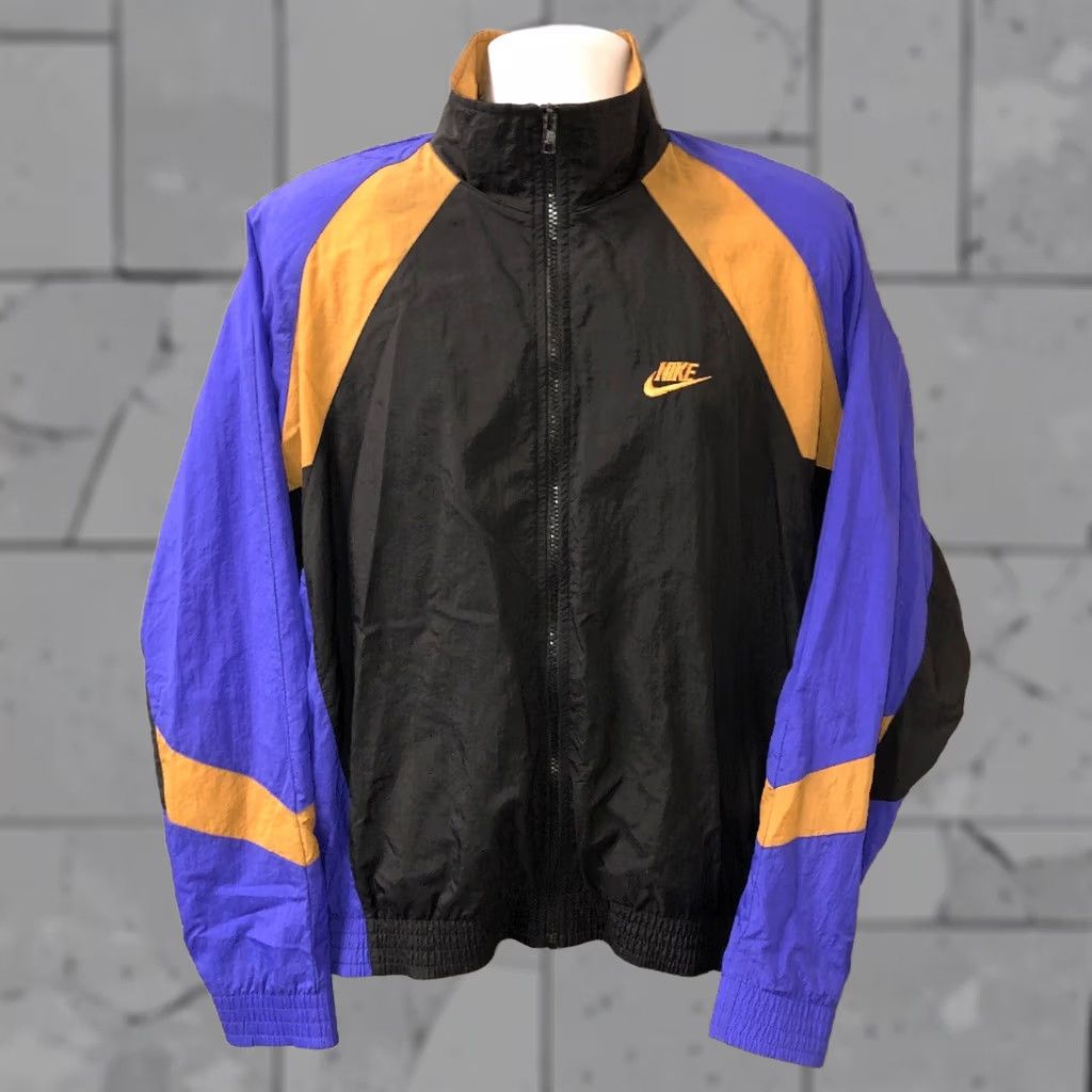 Nike Nike Full Zip Jacket Multi Color L 25 Inch Armpit Mens Size US L / EU 52-54 / 3 - 1 Thumbnail