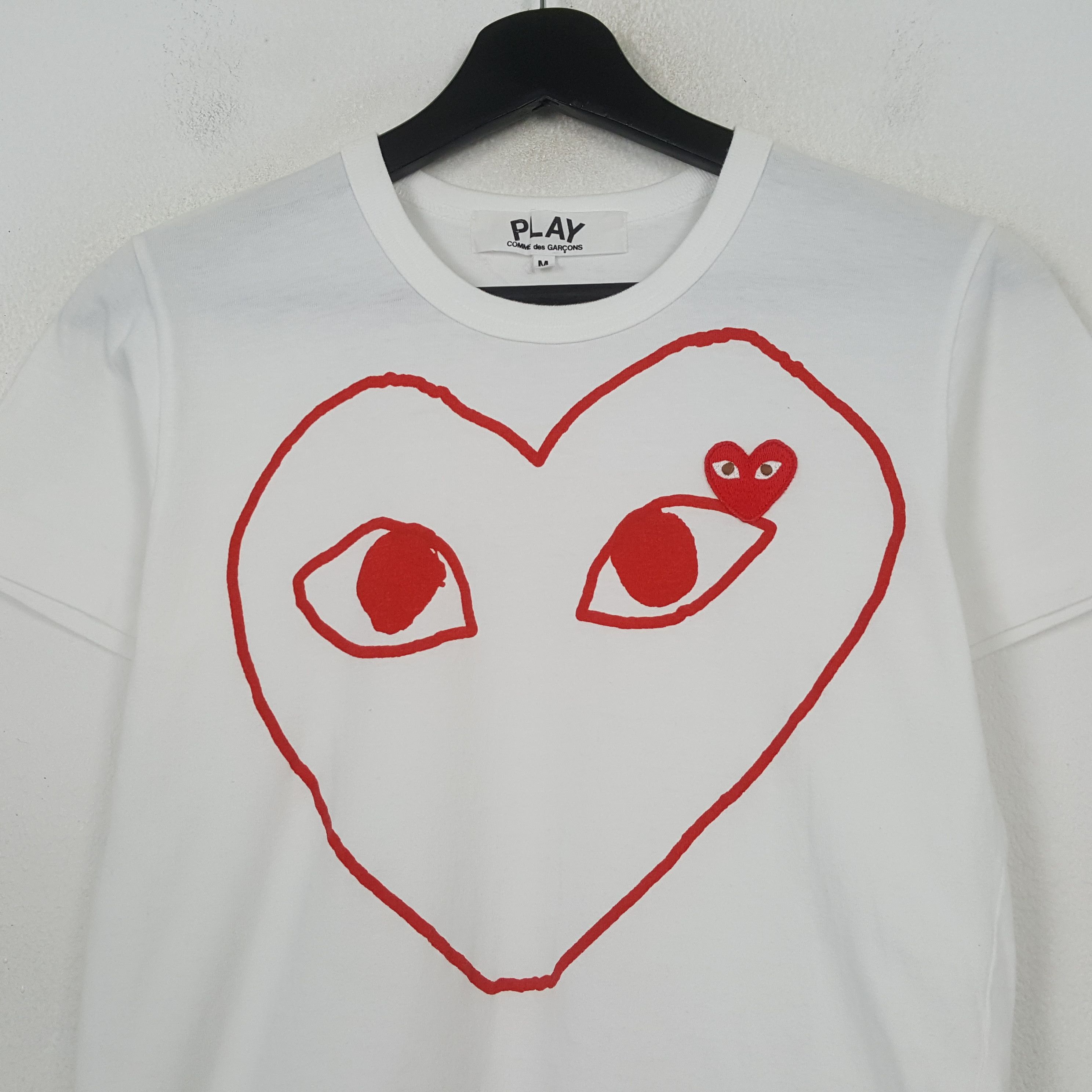 Comme des Garcons Play Comme Des Garcons Japanese Brand Tshirt RR30 Size US S / EU 44-46 / 1 - 2 Thumbnail