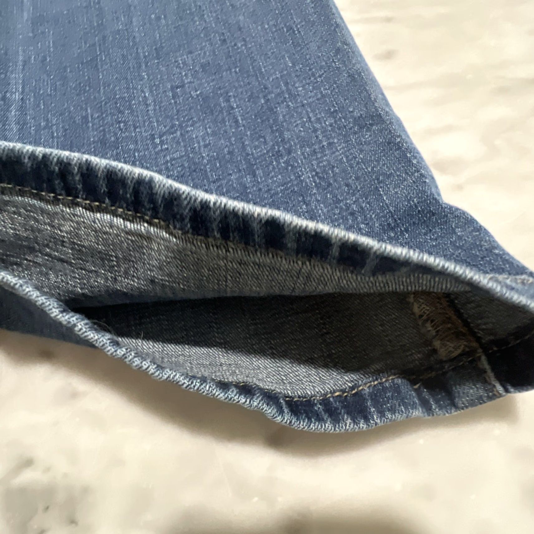 Levi's LEVI'S 505 Jeans WOMEN'S 10 32W 32L Straight Leg Cotton Spandex Mid Rise Size 32" / US 10 / IT 46 - 6 Thumbnail