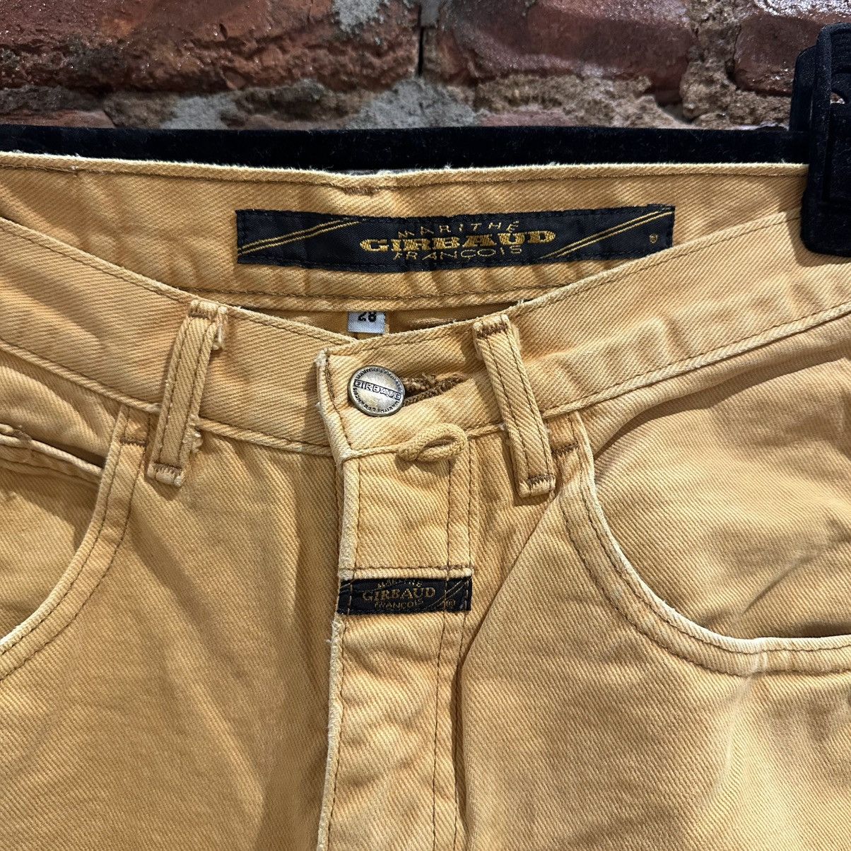 Marithe + Francois Girbaud Marithe Francois Girbaud Jeans Mustard Yellow Size 28* Size US 26 / EU 42 - 3 Thumbnail