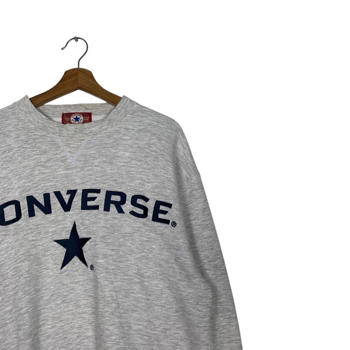 Converse Vintage 90s Converse Big Logo Crewneck Sweatshirt Size US M / EU 48-50 / 2 - 5 Thumbnail