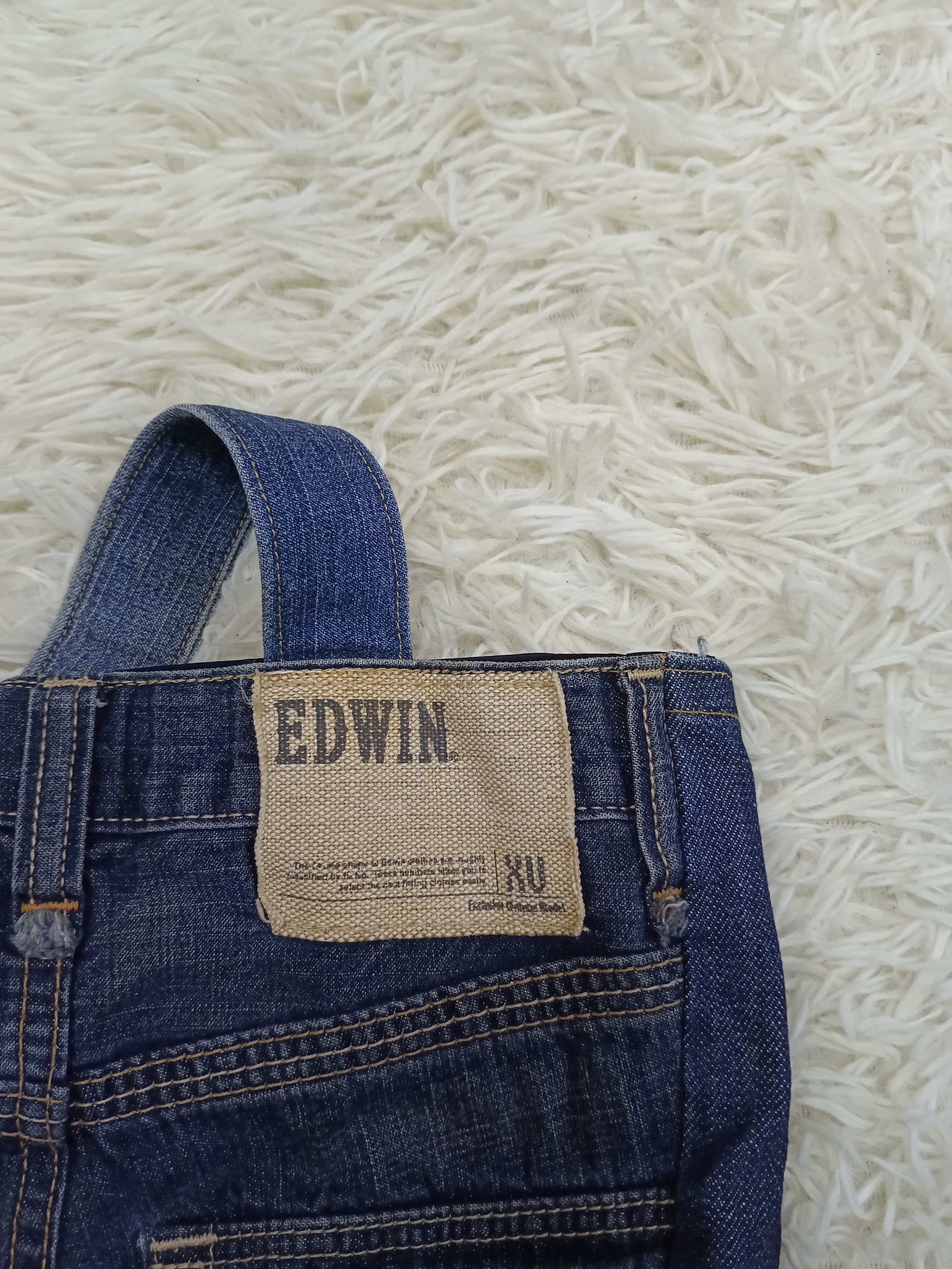 Edwin × Handmade × Vintage DISTRESSED VINTAGE 90s EDWIN HANDMADE TOTE Size ONE SIZE - 9 Thumbnail