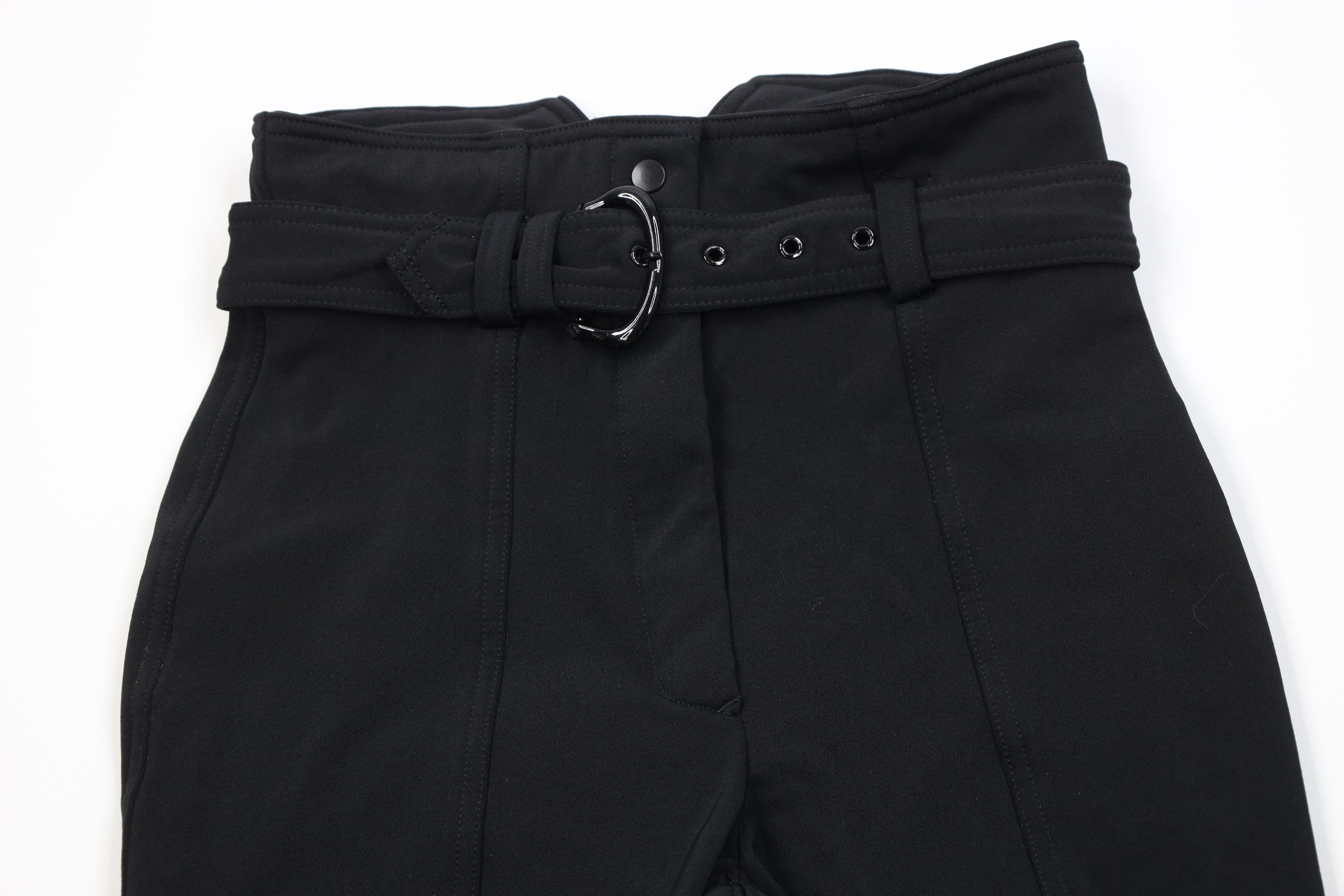 Vintage Vintage 70s 80s Streetwear Stirrup Ski Skiing Pants Black Size 30" / US 8 / IT 44 - 2 Thumbnail