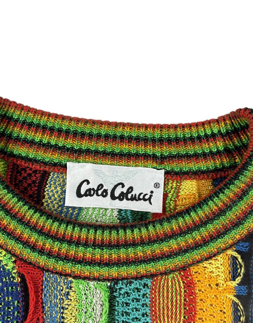Carlo Colucci Carlo Colucci coogi style cable knit vintage hype sweater XL Size US XL / EU 56 / 4 - 6 Thumbnail