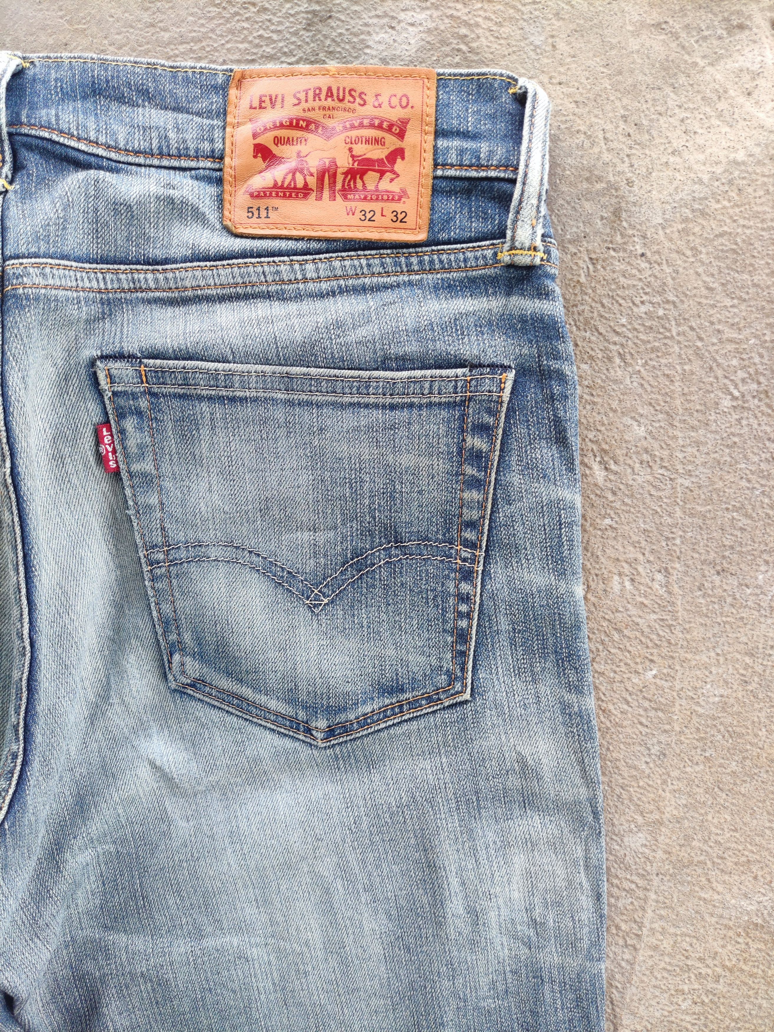 Jean × Levi's Vintage Levi's 511 Distressed Faded Denim Pants Jeans W32 Size US 32 / EU 48 - 11 Thumbnail