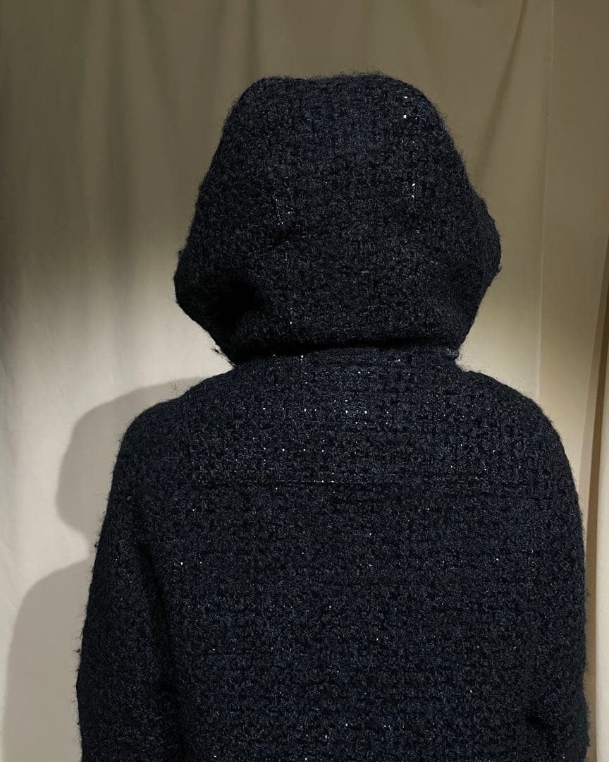 Junya Watanabe F/W2005 JUNYA WATANABE - Fancy Tweed Hooded Short Coat Size US S / EU 44-46 / 1 - 8 Thumbnail