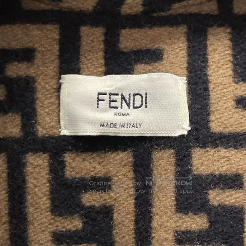 Fendi Fendi size 135*135 cm Double F Monogrammed Knit Shawl with Size M / US 6-8 / IT 42-44 - 5 Thumbnail
