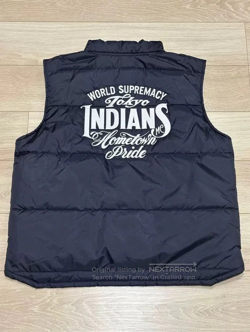 Neighborhood Vintage Tokyo Indians Racing Vest. Size US XL / EU 56 / 4 - 1 Thumbnail