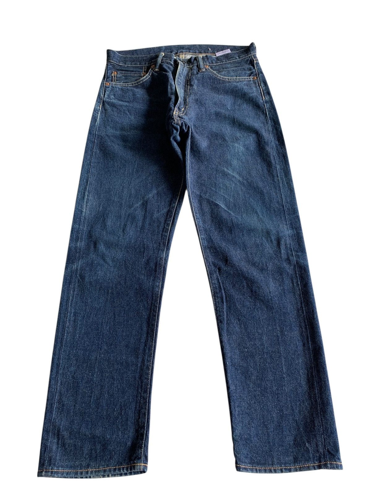 Japanese Brand VINTAGE JAPANESE UNBRAND SELVEDGE RAW DENIM Size US 32 / EU 48 - 3 Thumbnail