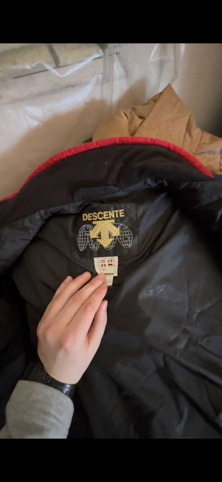 Descente DESCENTE SKI JACKET 90s GOOGLE POCKET DERMIZAX MEMBRANE Size US L / EU 52-54 / 3 - 9 Thumbnail