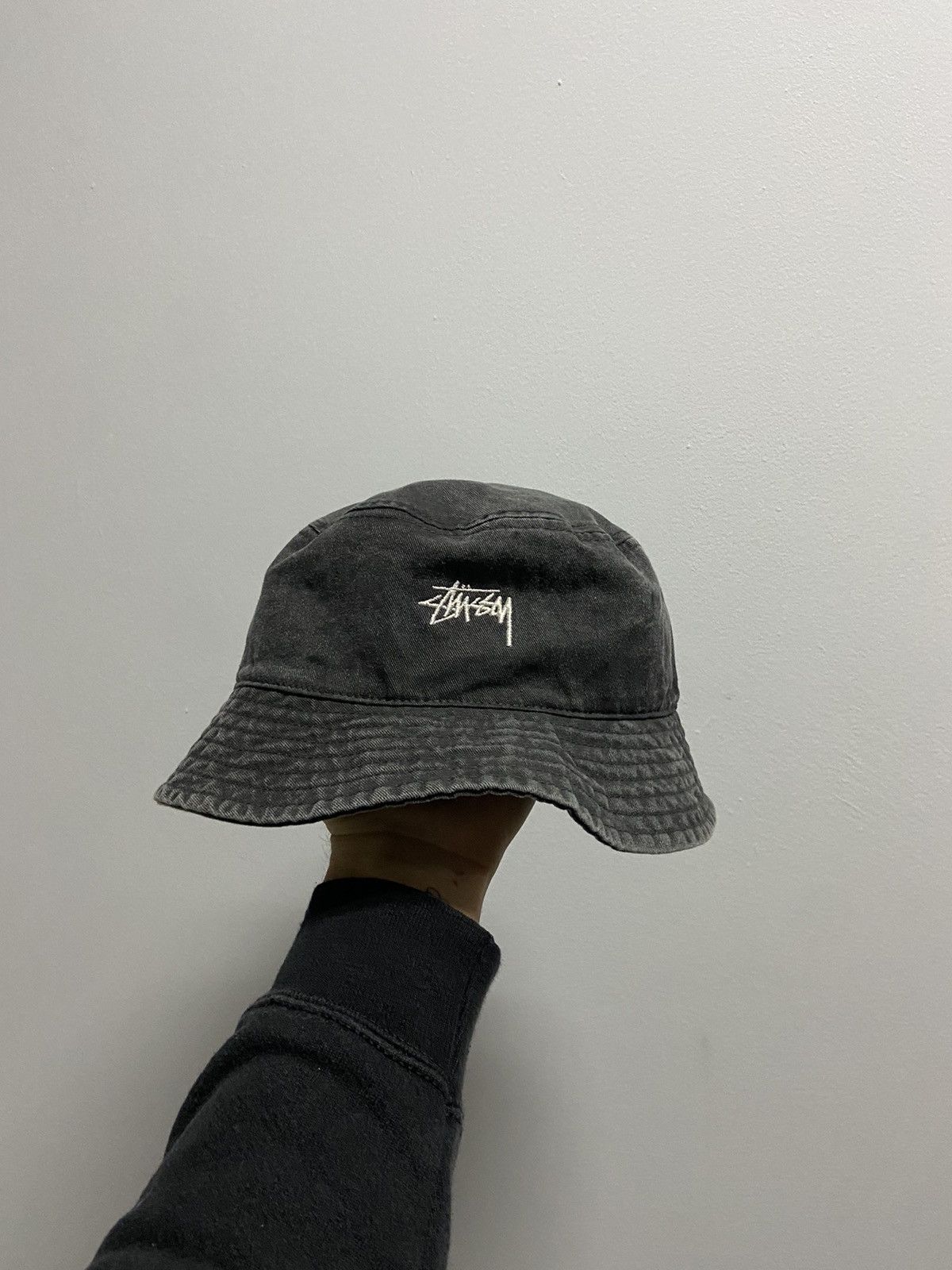 Stussy × Vintage Stussy panama hat Small Logo Hat Vintage Skate Size ONE SIZE - 1 Thumbnail
