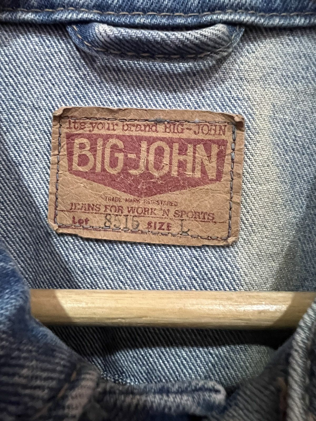 Big John Big John Distressed trucker denim jacket Size US M / EU 48-50 / 2 - 6 Thumbnail