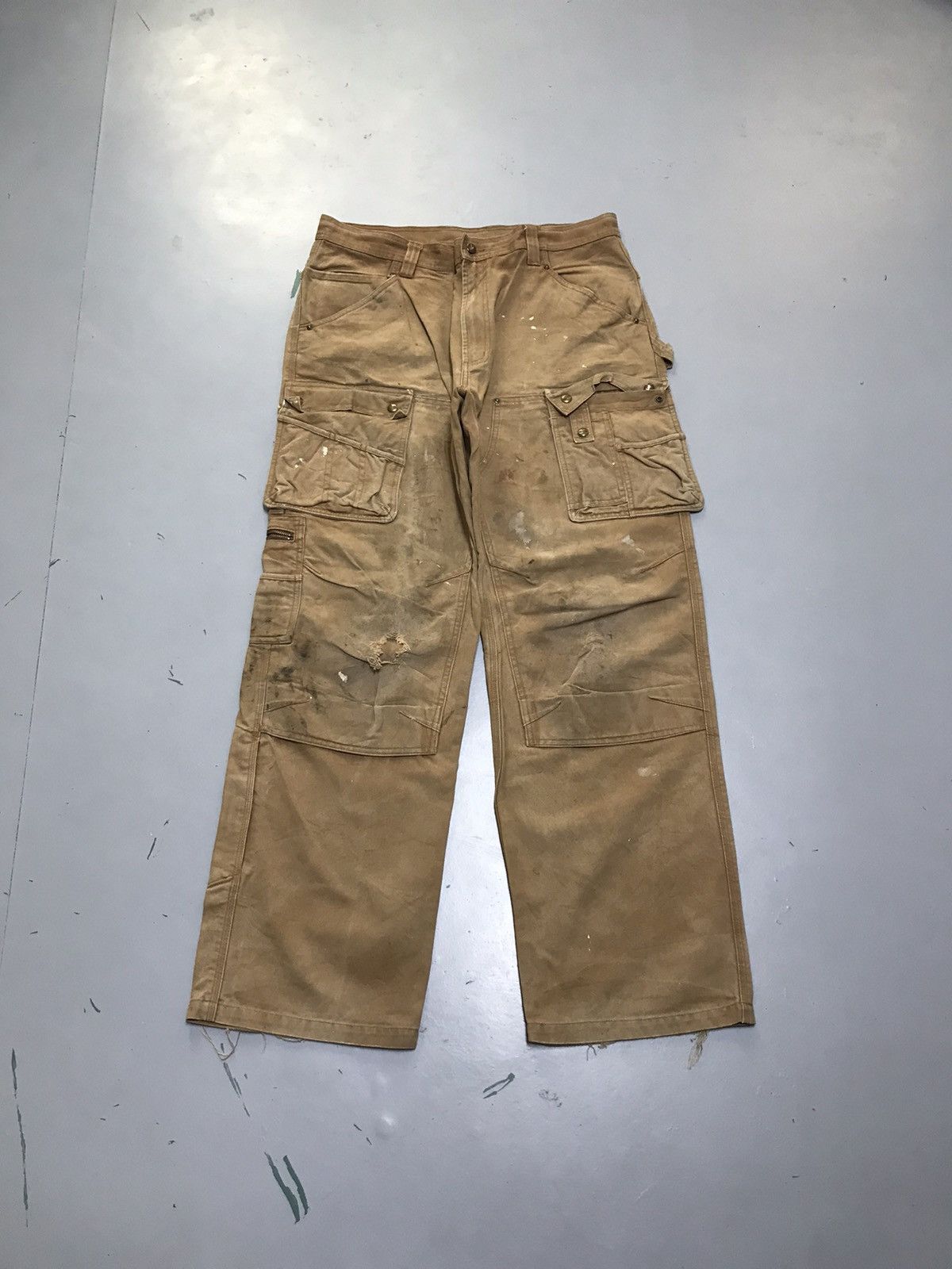 Carhartt Vintage Carhartt EB219 double knee cargodenim Size US 40 / EU 56 - 1 Thumbnail