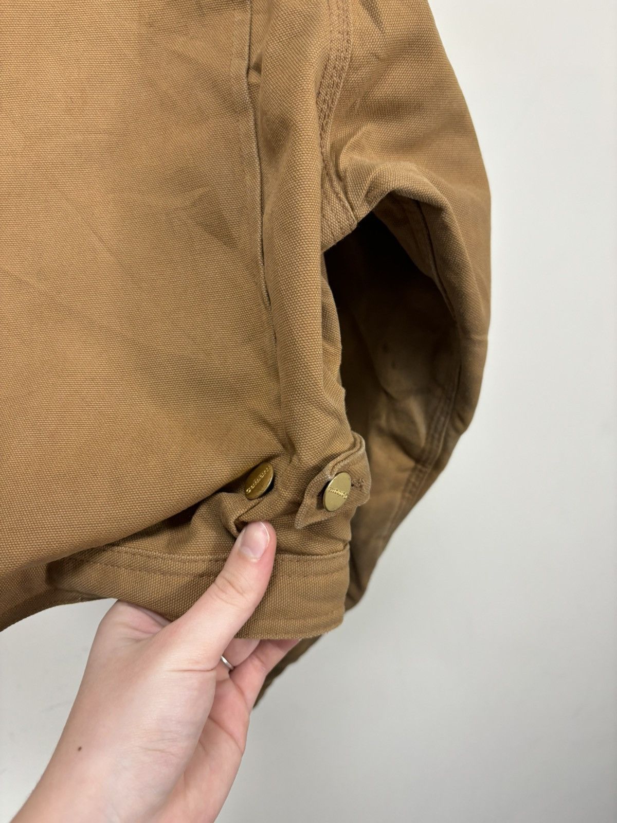 Carhartt Vintage 90s Carhartt USA Made Work Hype Boxy Cropped Jacket Size US M / EU 48-50 / 2 - 22 Thumbnail