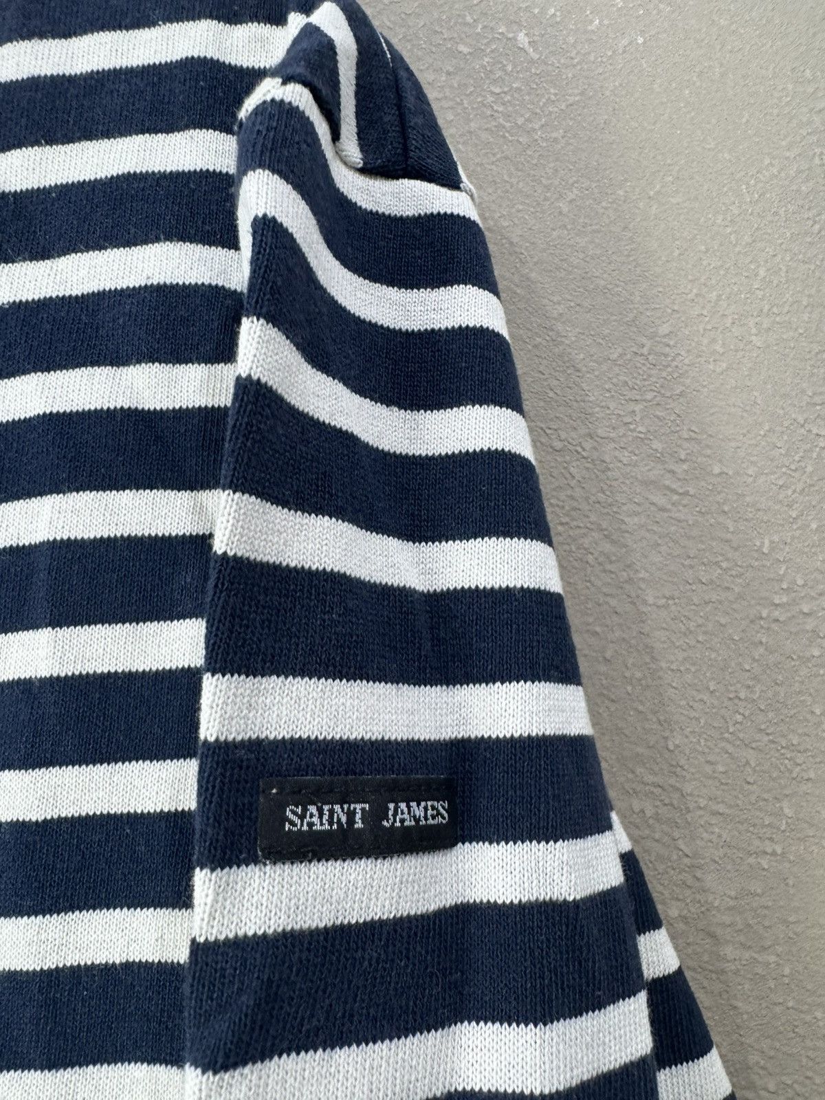 Saint James SAINT JAMES Long Sleeve Shirt x Kurt Cobain Style x Rare Size US L / EU 52-54 / 3 - 5 Thumbnail