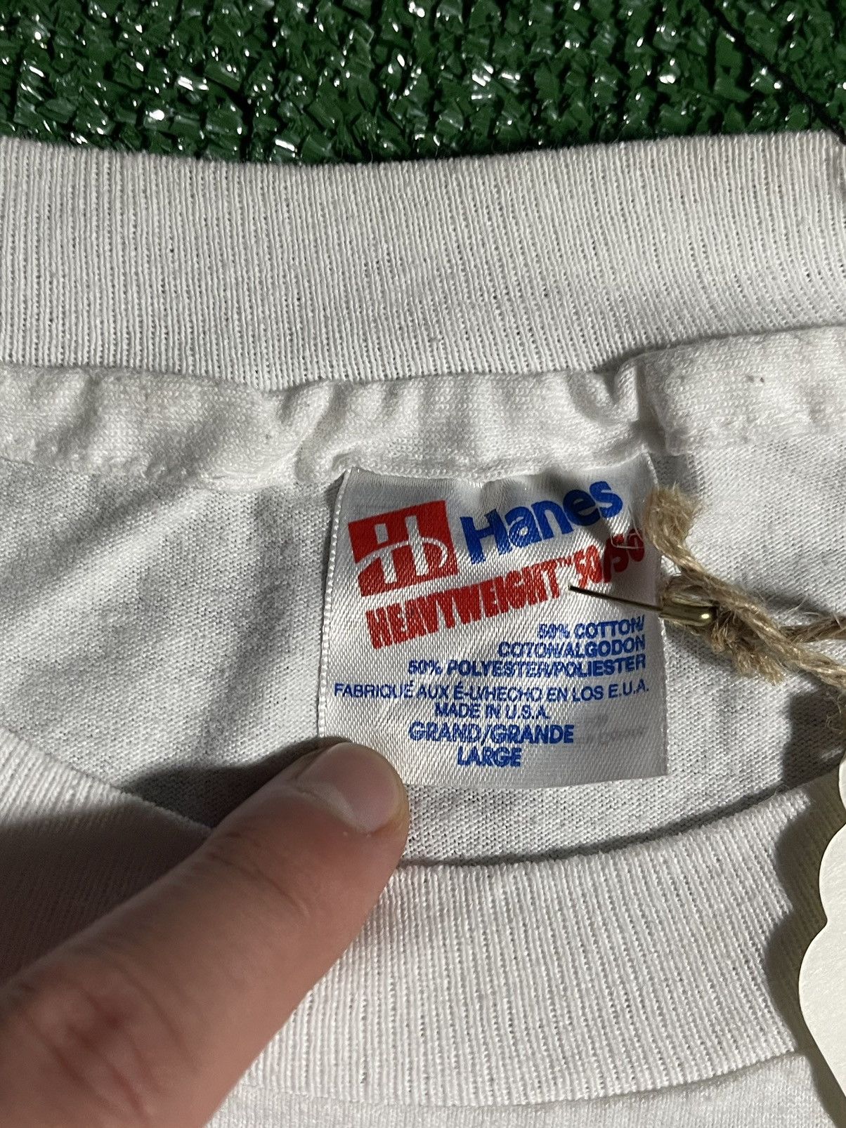 Hanes Signed ‘Cathy Turner’ 1994 Winter Olympics T-shirt Size US L / EU 52-54 / 3 - 4 Thumbnail