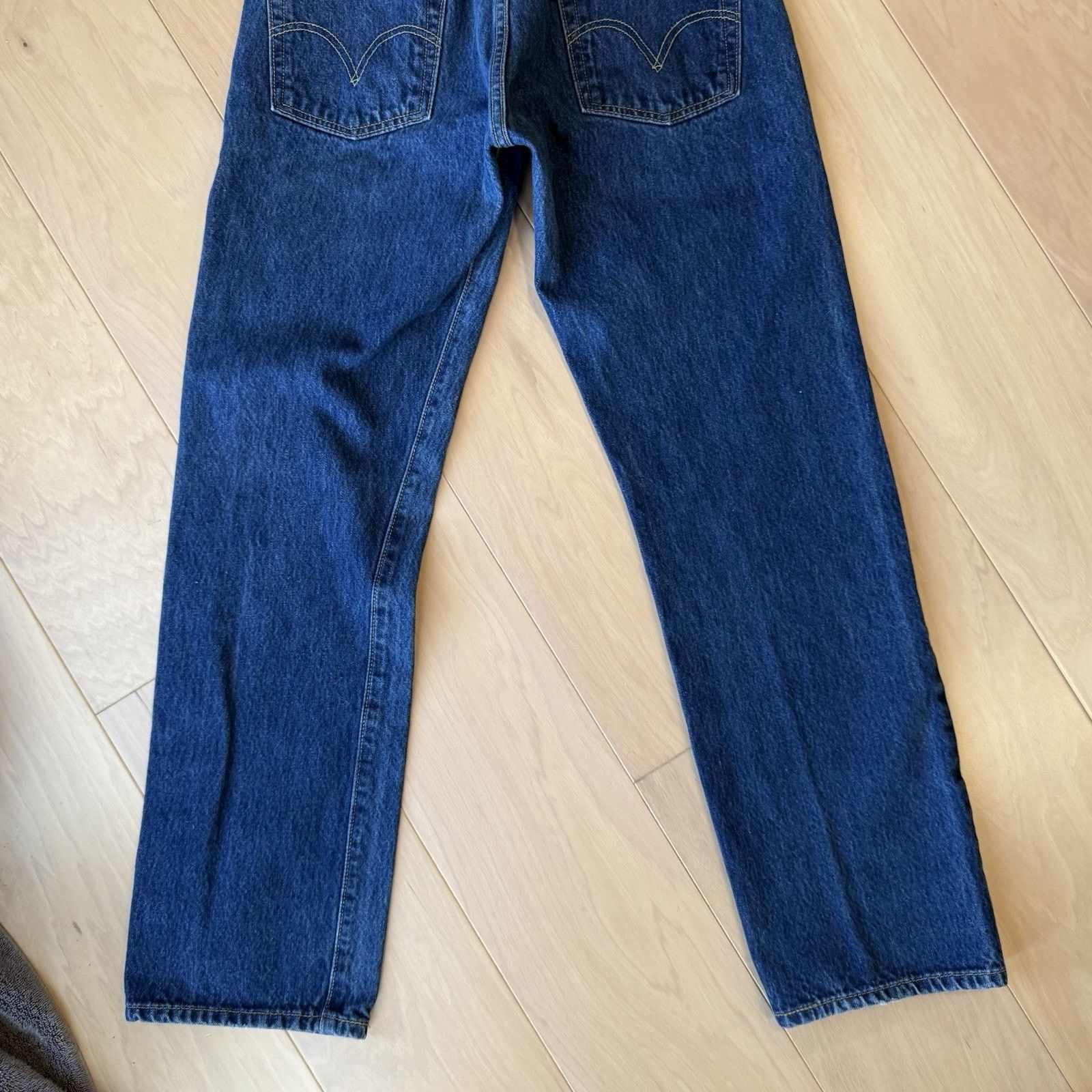 Levi's × Vintage Vintage Levis 501 Jeans 30 Blue Straight Leg Denim Women Size US 30 / EU 46 - 11 Thumbnail