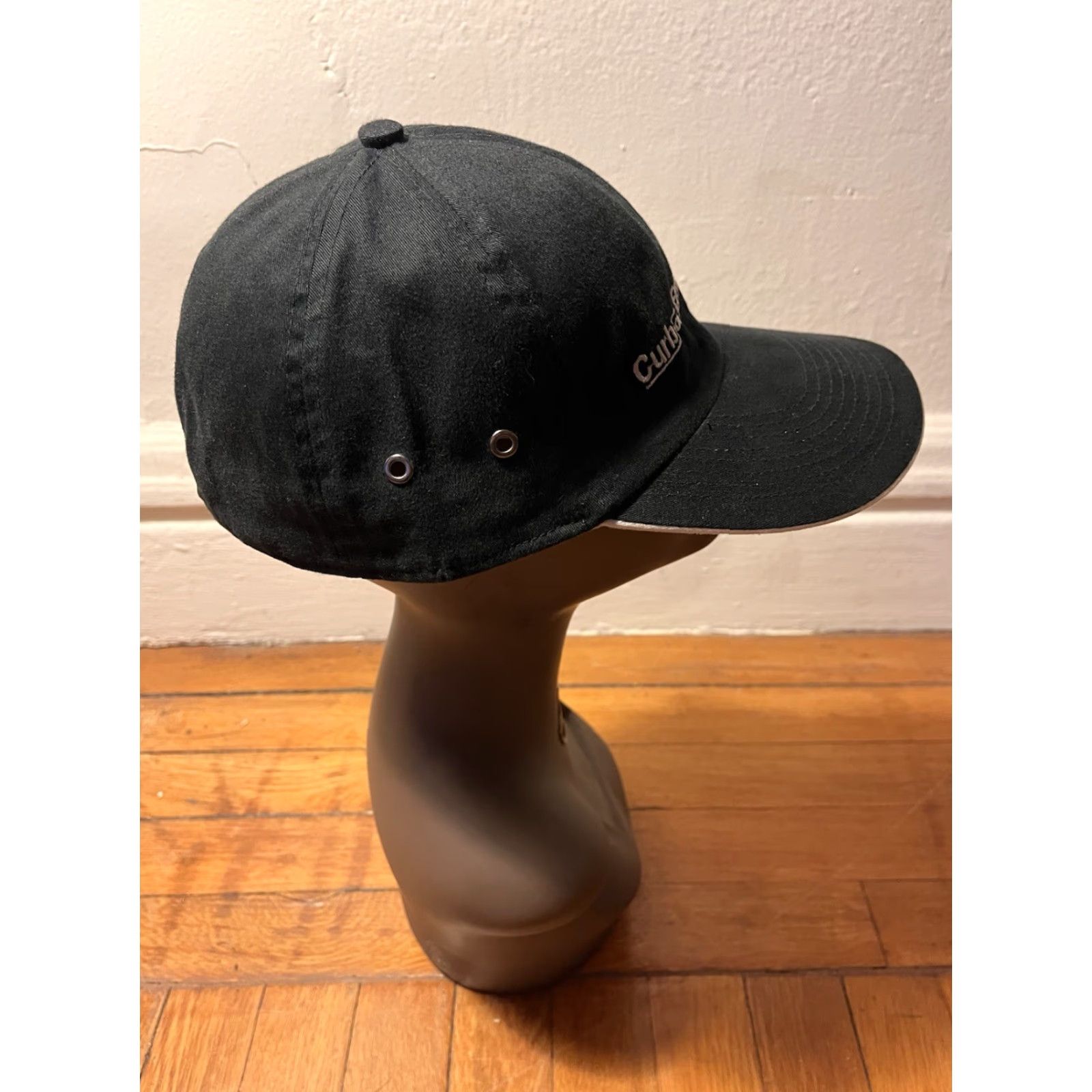 Vintage VINTAGE Curb Your Enthusiasm Larry David Official HBO Hat Black Baseball Cap Men One Size Cotton Brand KNP Size ONE SIZE - 6 Thumbnail