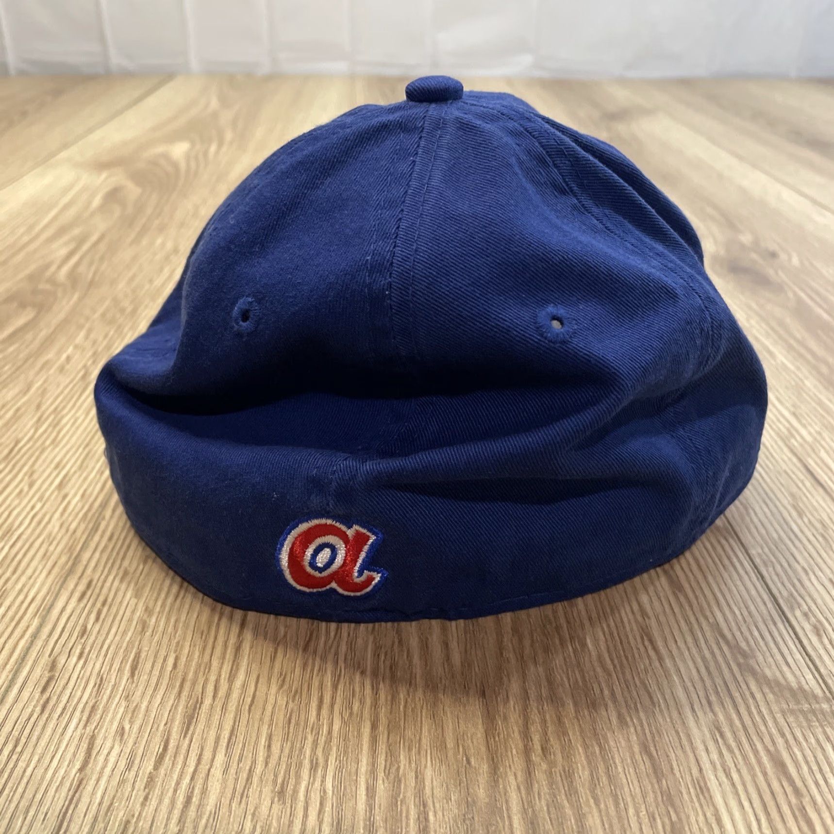 New Era NEW ERA Atlanta Braves Cooperstown Collection Baseball Cap - Adult Medium - Blue - Mens Size ONE SIZE - 5 Thumbnail