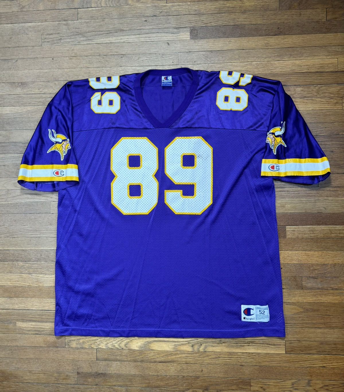 Champion × Vintage Vintage Matthew Hatchette Minnesota Vikings Champion Jersey Size US XXL / EU 58 / 5 - 1 Thumbnail