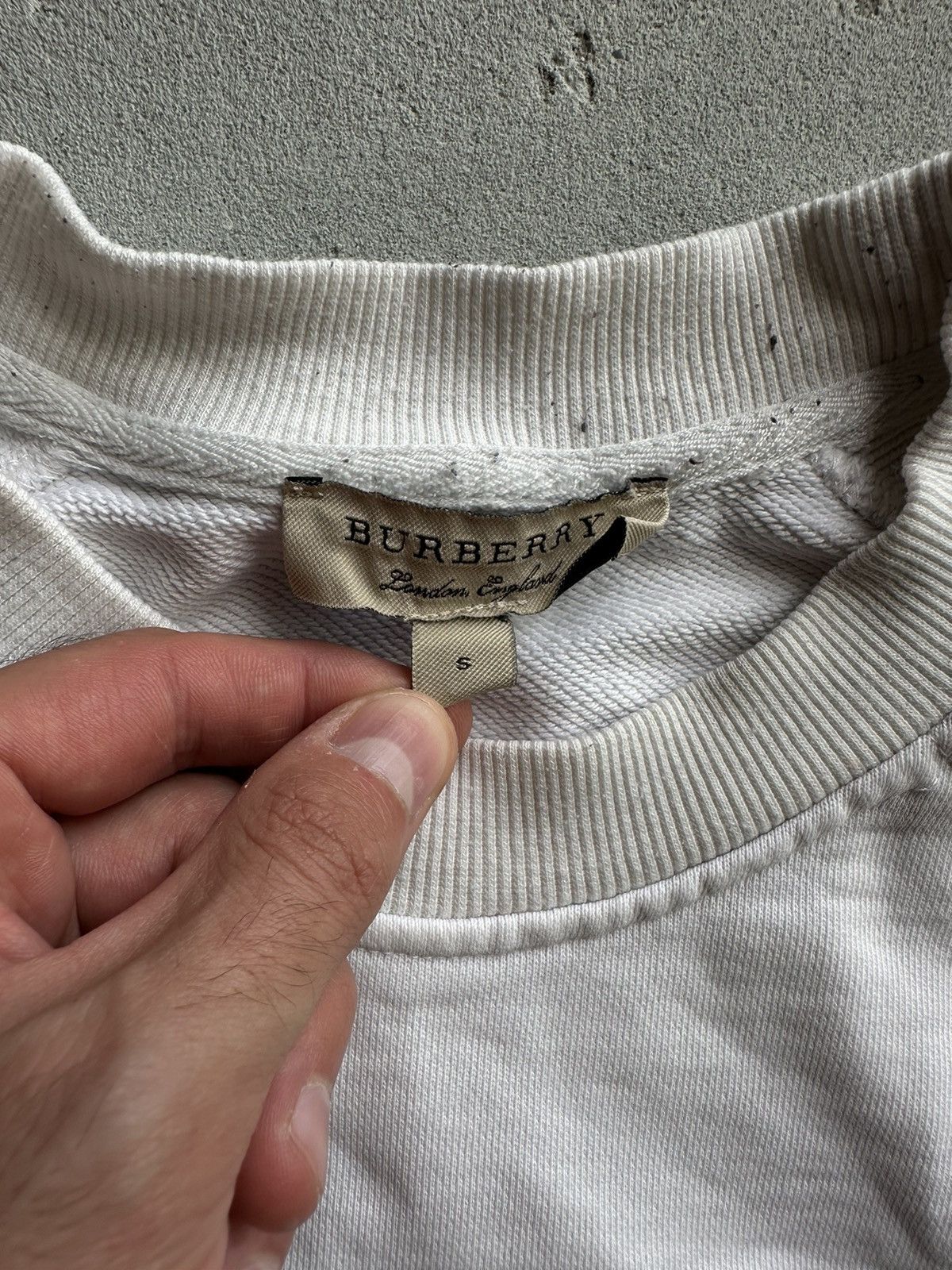Burberry × Vintage burberry’s crew neck sweater size S Size S / US 4 / IT 40 - 6 Thumbnail