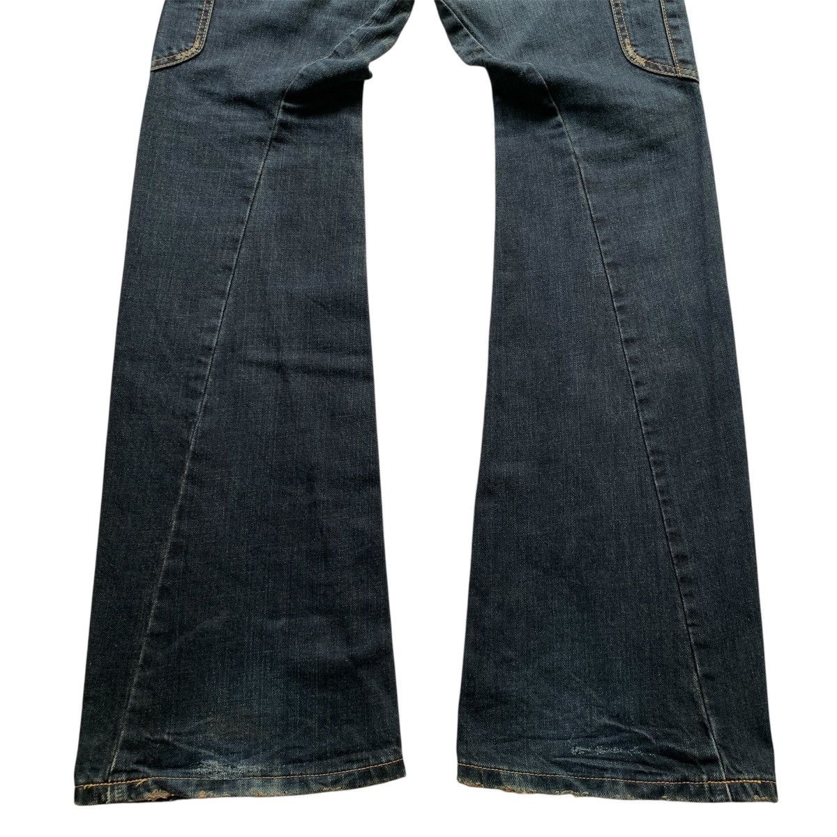 Japanese Brand Lee Riders Spiral ifsix LGB GOA Bootcut Flared Jeans Size US 30 / EU 46 - 12 Thumbnail