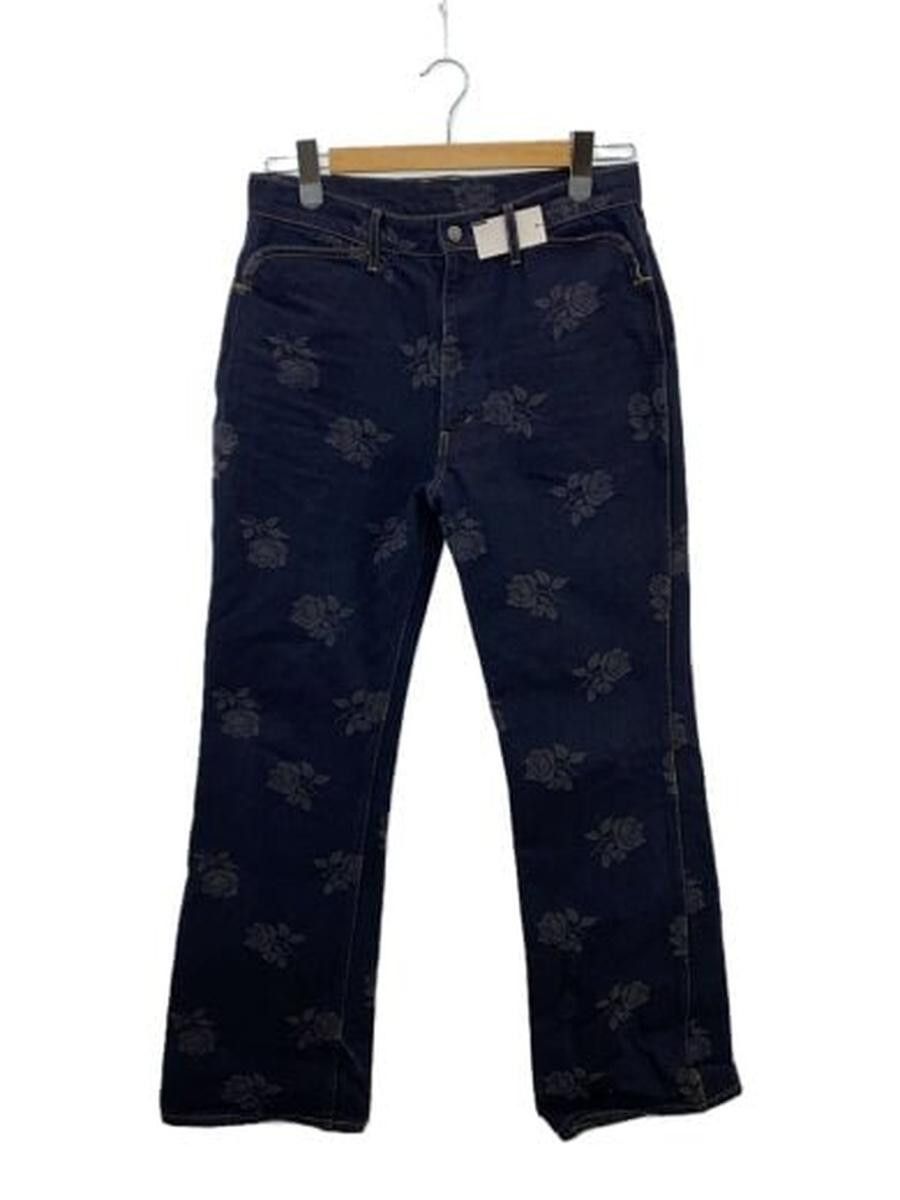 Needles Needles Cotton Pants Indigo Floral Pattern Size US 30 / EU 46 - 1 Thumbnail