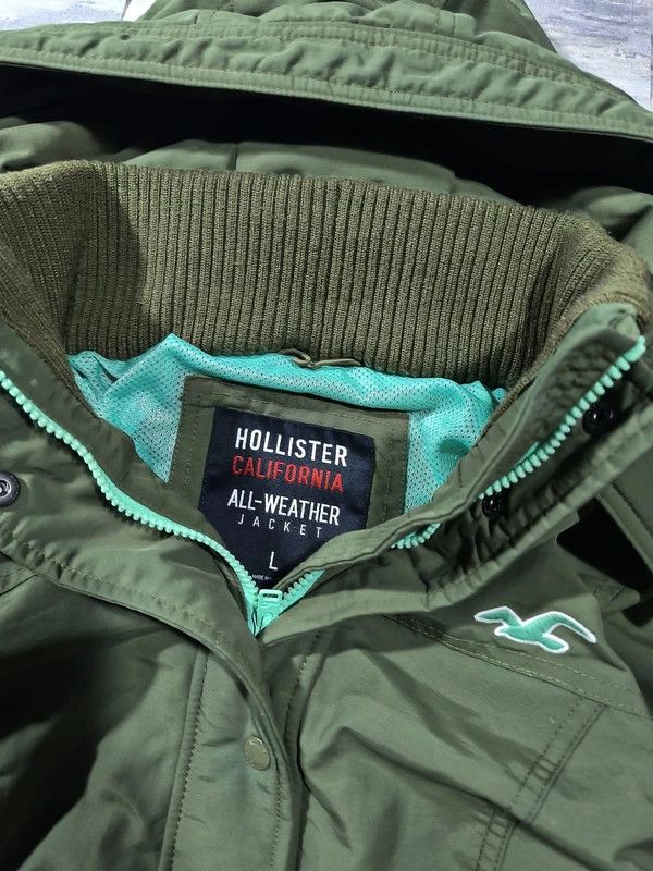 Hollister y2k hollister crop fitted hooded jacket Size M / US 6-8 / IT 42-44 - 3 Thumbnail