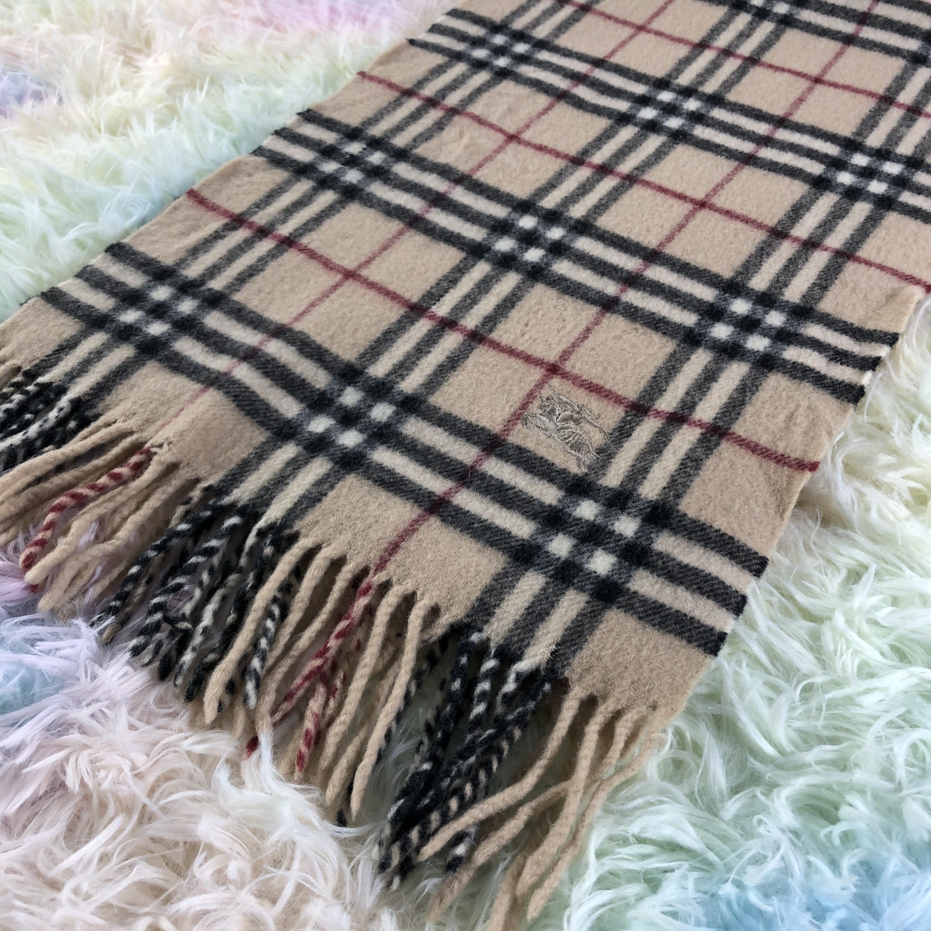 Burberry × Vintage Burberry Scarf / Muffler / Neckwear - KM49 Size ONE SIZE - 6 Thumbnail