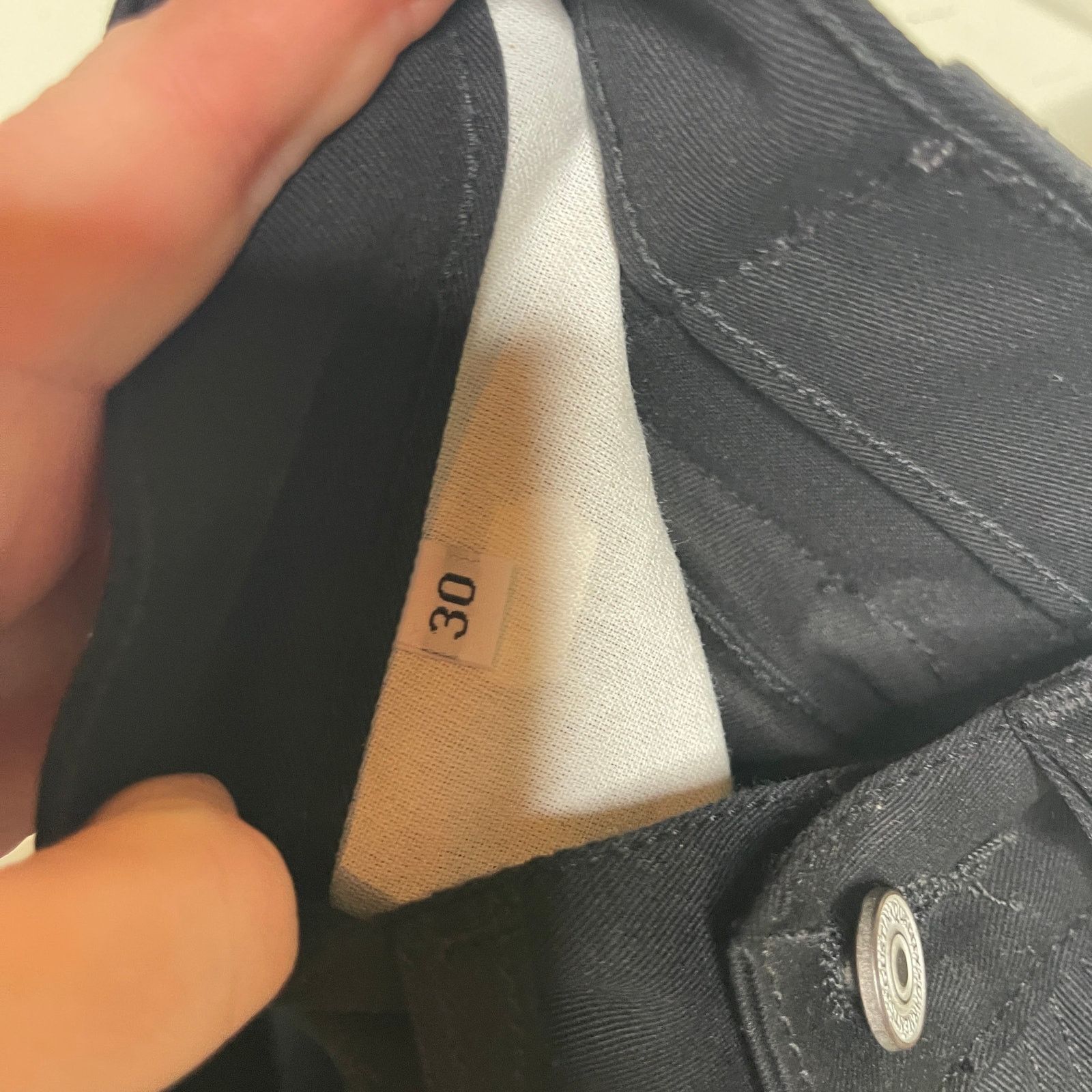 Gustin Gustin #435 CLASSIC TWILL 5 POCKET - BLACK Size US 30 / EU 46 - 10 Thumbnail