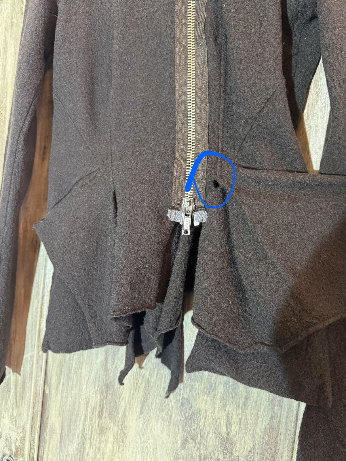Haider Ackermann haider ackermann fw10 runway brown wool fitted jacket XS Size S / US 4 / IT 40 - 13 Thumbnail
