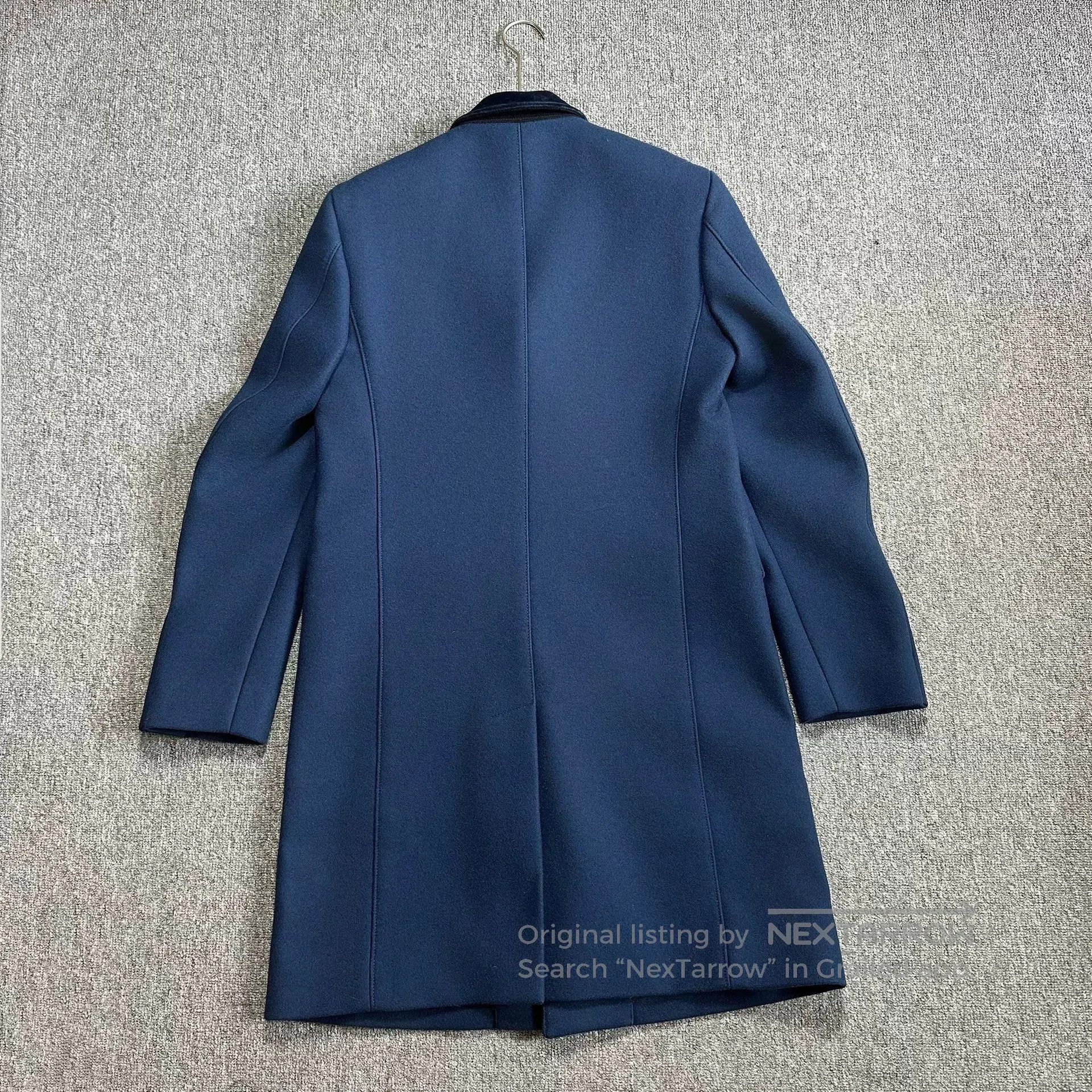 Burberry burberry blue chester coat jacket outerwear. Size US L / EU 52-54 / 3 - 5 Thumbnail