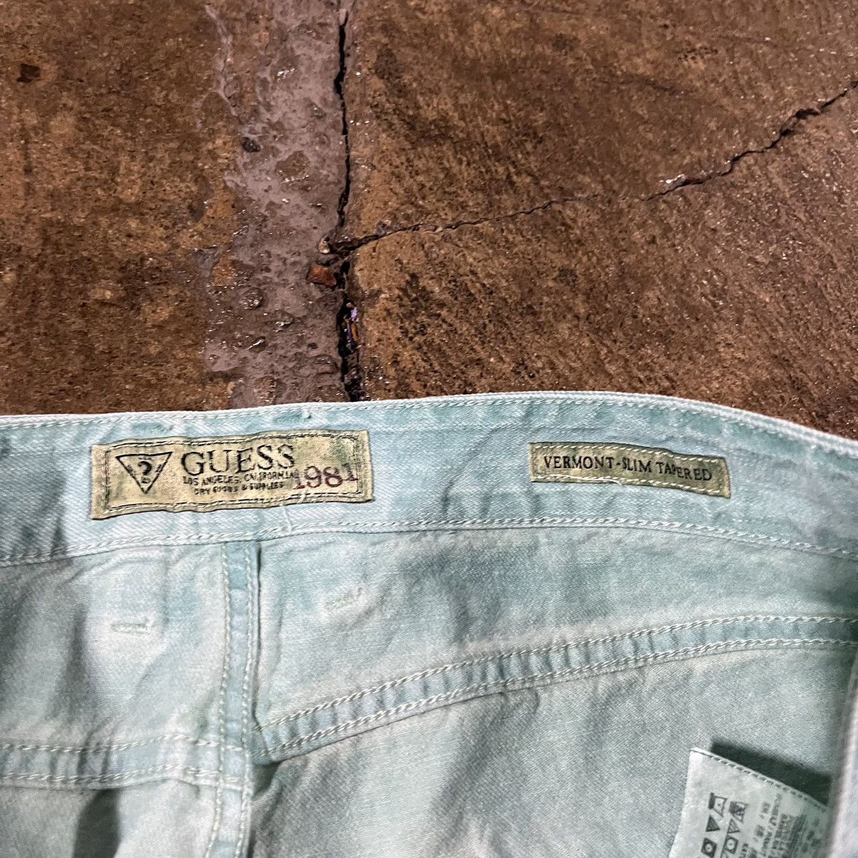 Guess × Vintage Crazy Vintage Guess Jeans New w/ Tags 90s Y2K Unique Size US 34 / EU 50 - 12 Thumbnail
