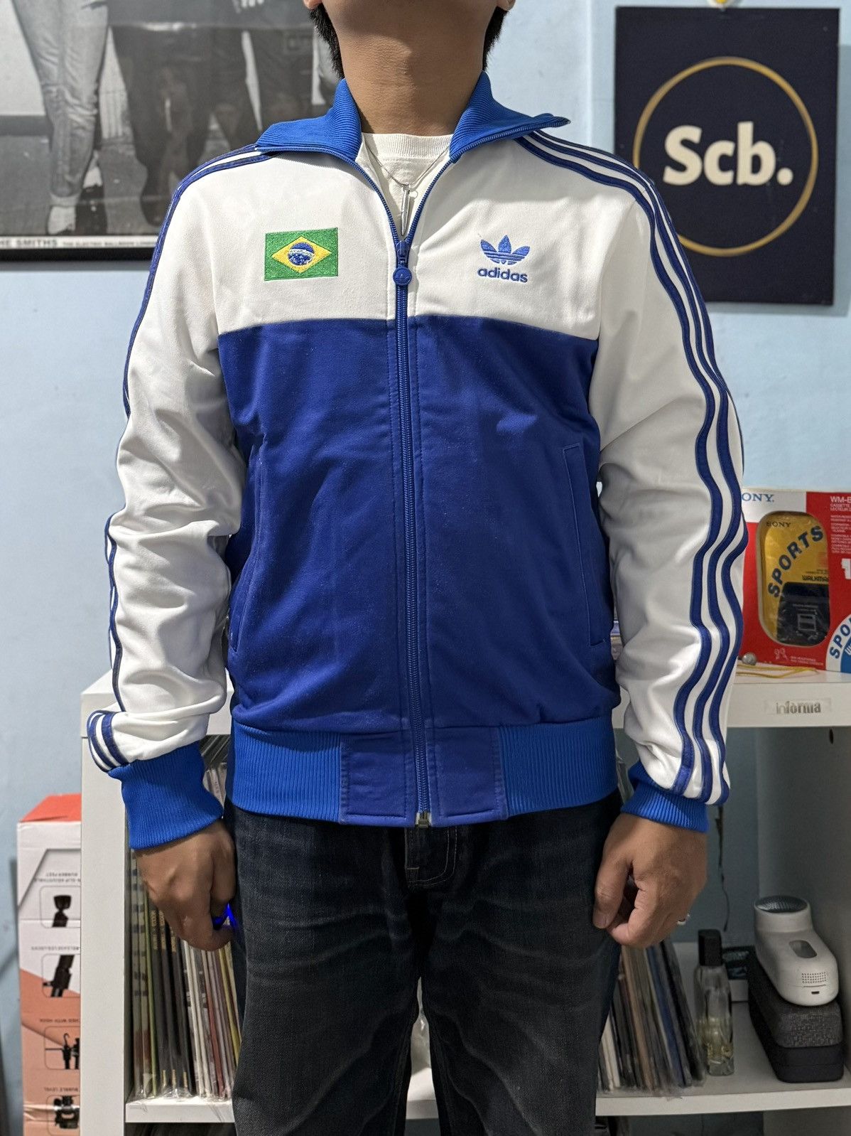 Vintage Vintage y2k adidas brazil rio de janeiro track top Size US XS / EU 42 / 0 - 15 Thumbnail
