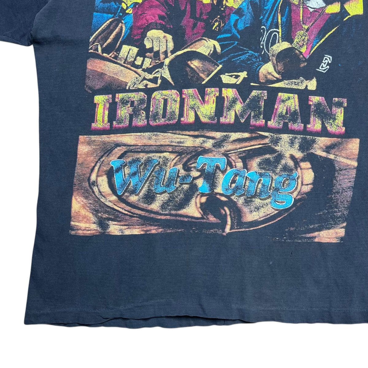 Rap Tees Vtg 1990s Ghostface Killah Ironman Wu Tang Clan Rap T-Shirt Size US XL / EU 56 / 4 - 11 Thumbnail