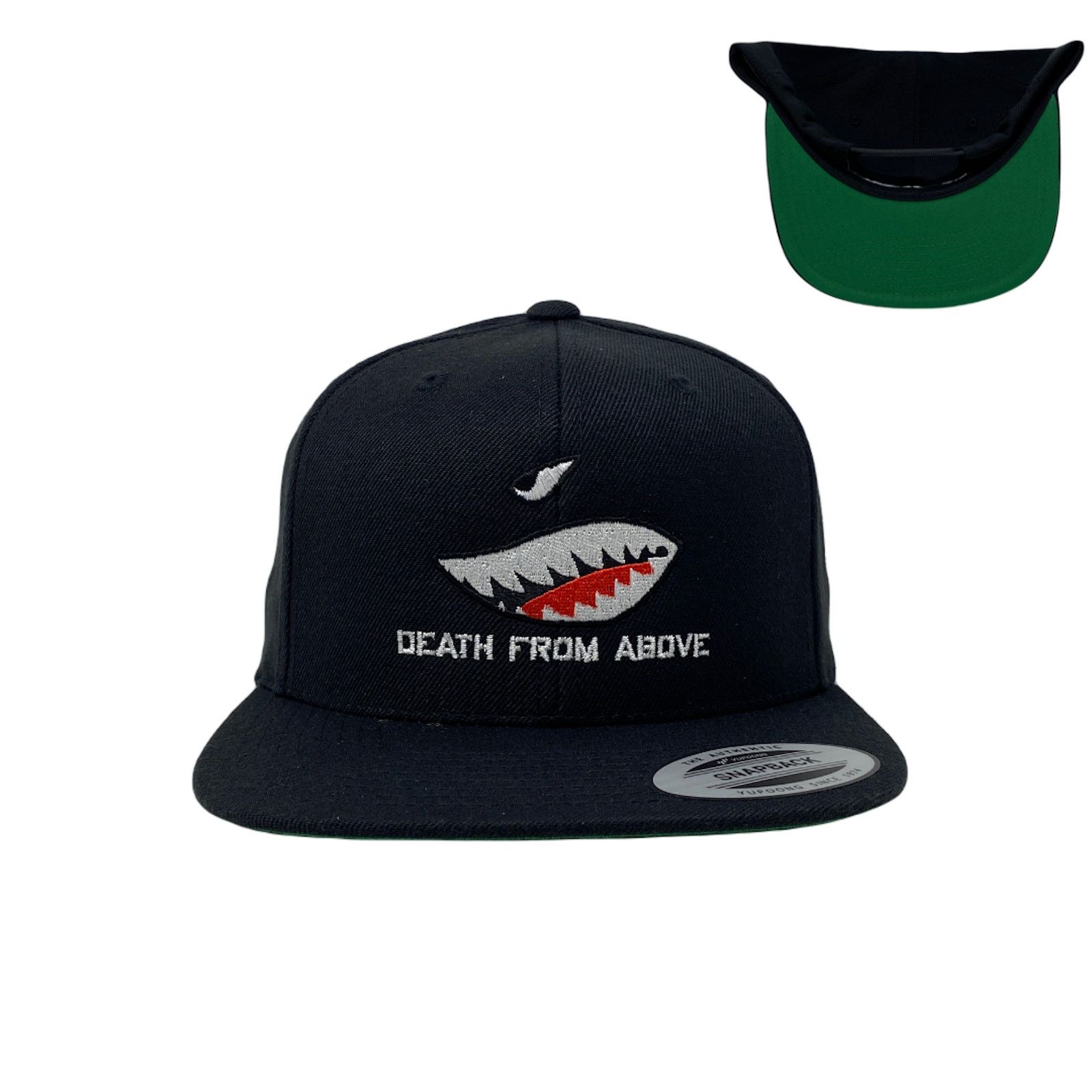 Other Shark Teeth Snapback Hat Size ONE SIZE - 1 Thumbnail