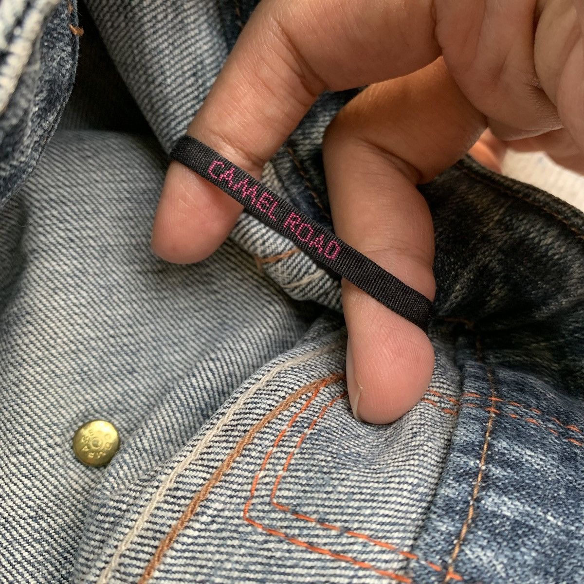 Japanese Brand 2000s Japanese Brand Camel Road Multi Zipper Flared Jeans Size US 30 / EU 46 - 11 Thumbnail