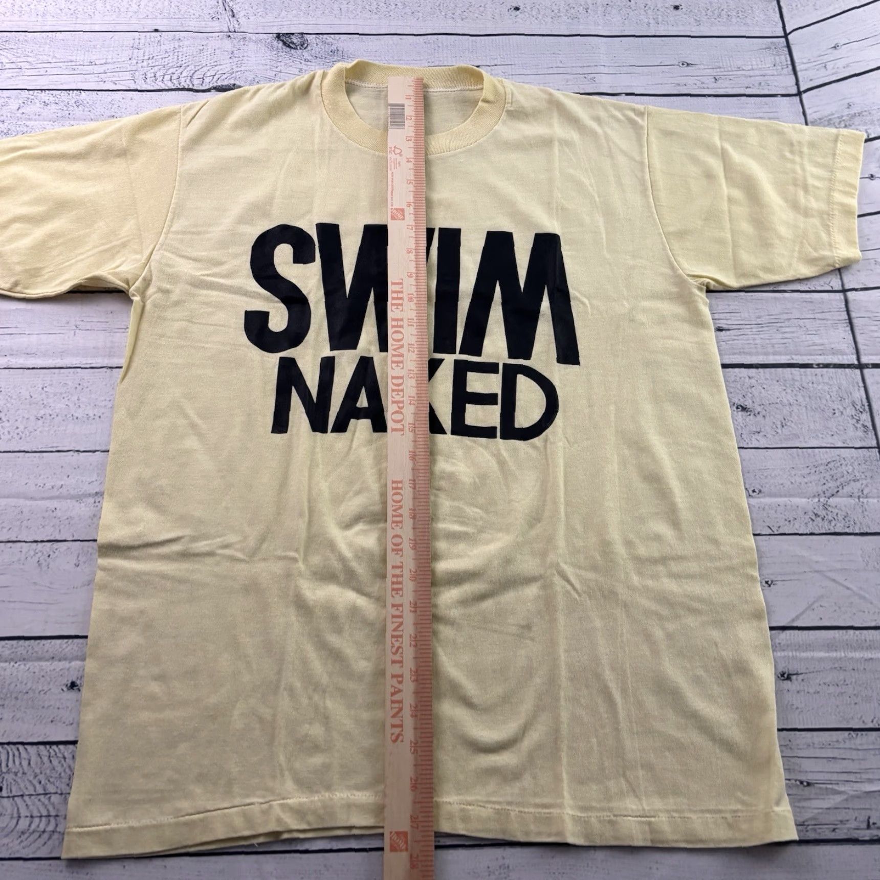 Vintage Vintage Sportswear T-Shirt Men XL Yellow Short Sleeve Shirts Shirts Mens Large Vintage Sportswear Yellow T-Shirt XL Men Size US XL / EU 56 / 4 - 5 Thumbnail