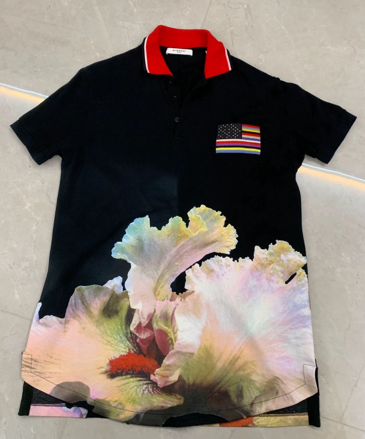 Givenchy Givenchy Black Polo Shirt 2505-Nextarrow Size US XS / EU 42 / 0 - 1 Thumbnail