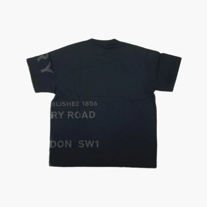Burberry Burberry Burberry Black Cotton Short Sleeve T-Shirt-2507 Size US M / EU 48-50 / 2 - 3 Thumbnail